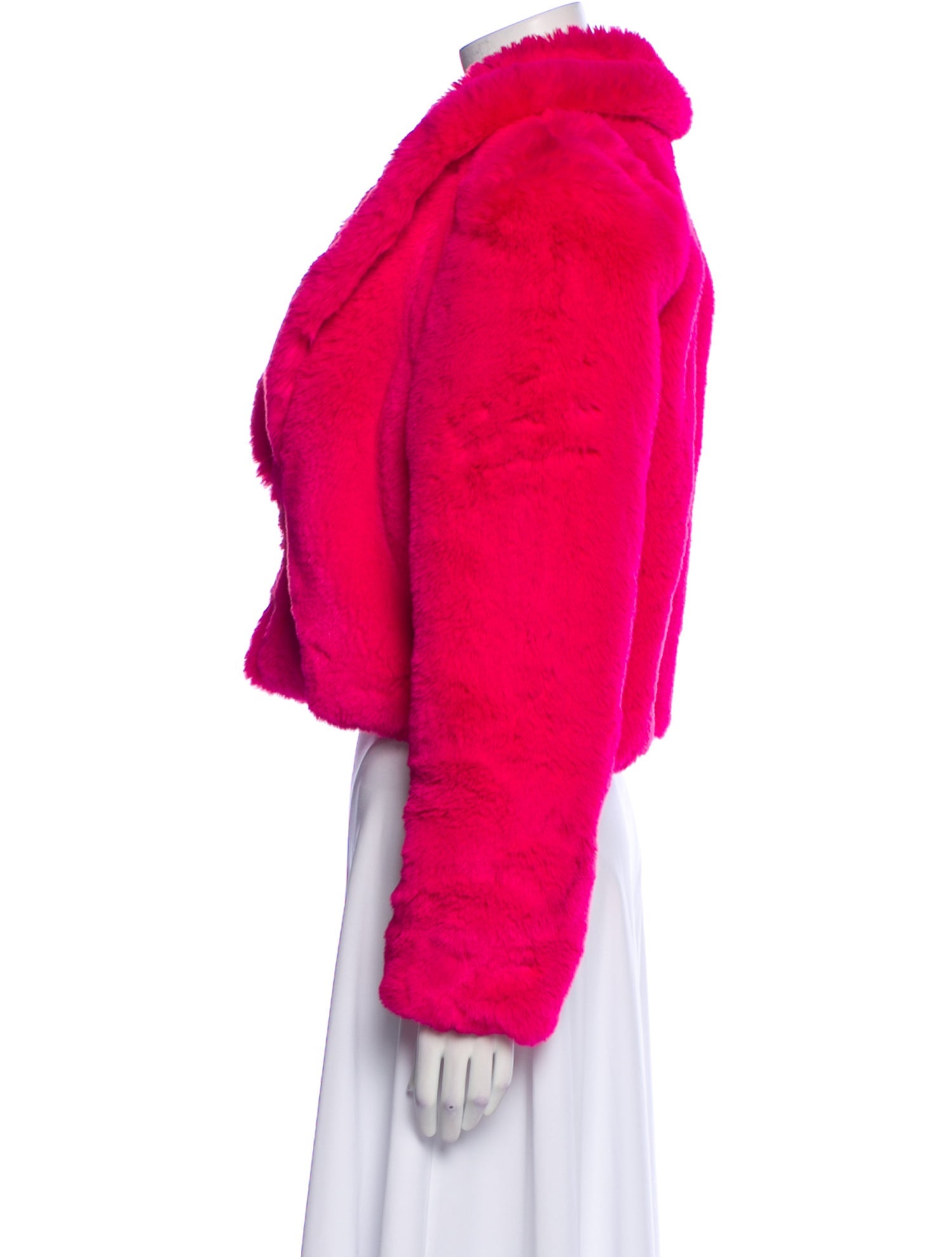 L'Agence Faux Fur Faux Fur Jacket