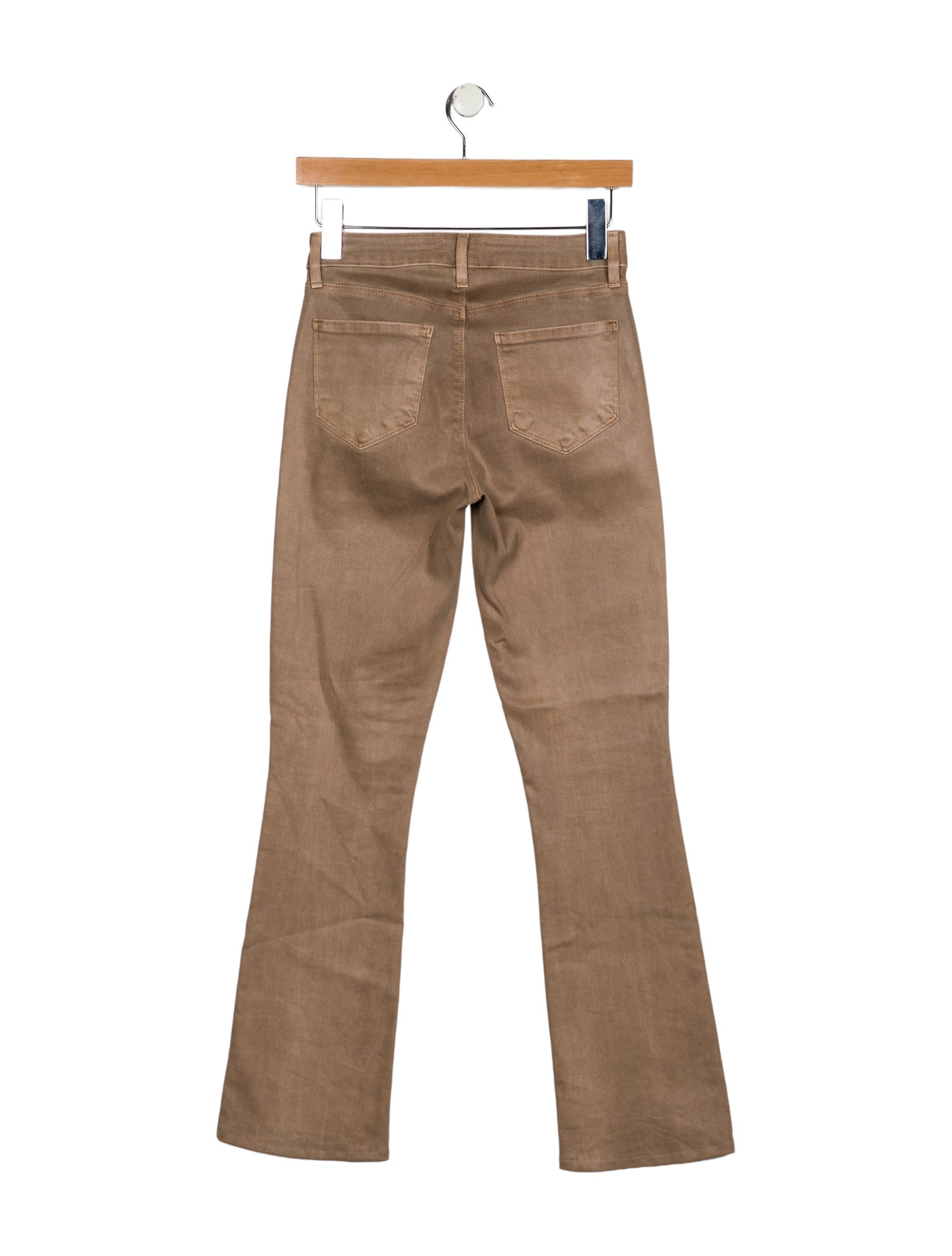 L'Agence Mid-Rise Straight Leg Jeans