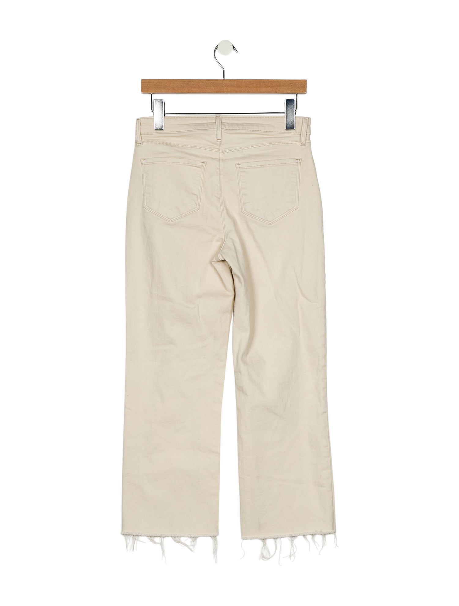 L'Agence Mid-Rise Wide Leg Jeans