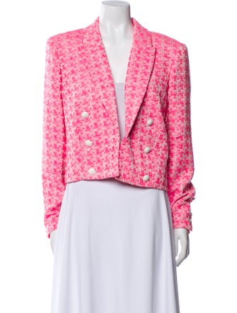L'Agence Printed Blazer