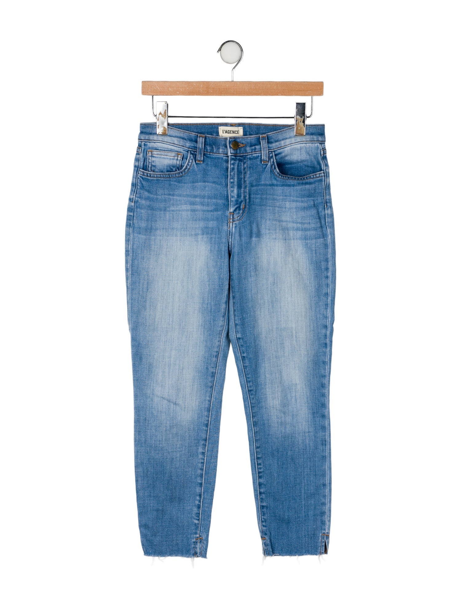 L'Agence Mid-Rise Skinny Leg Jeans