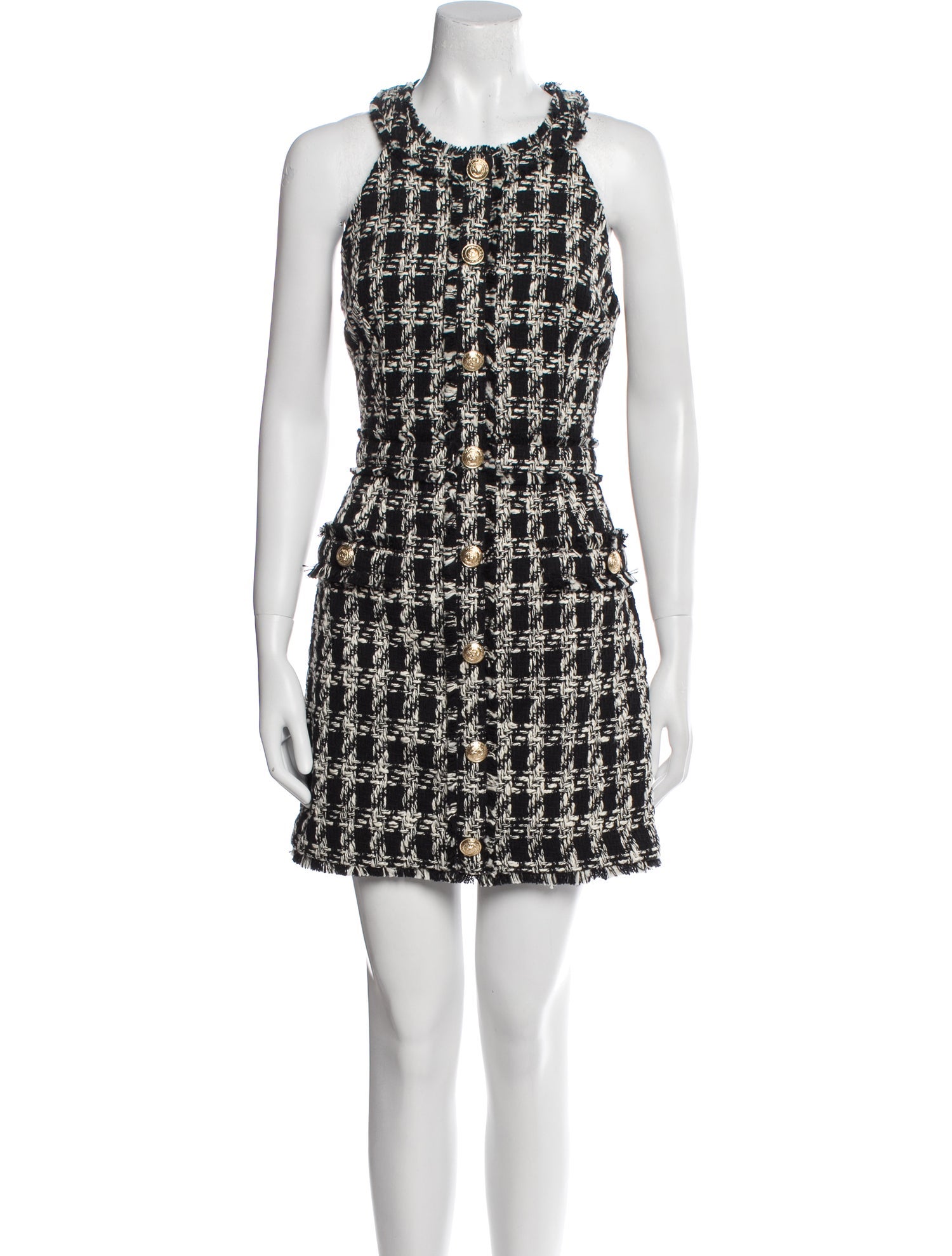 L'Agence Printed Mini Dress