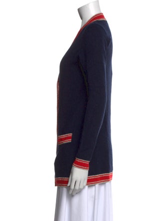 L'Agence Merino Wool Striped Sweater