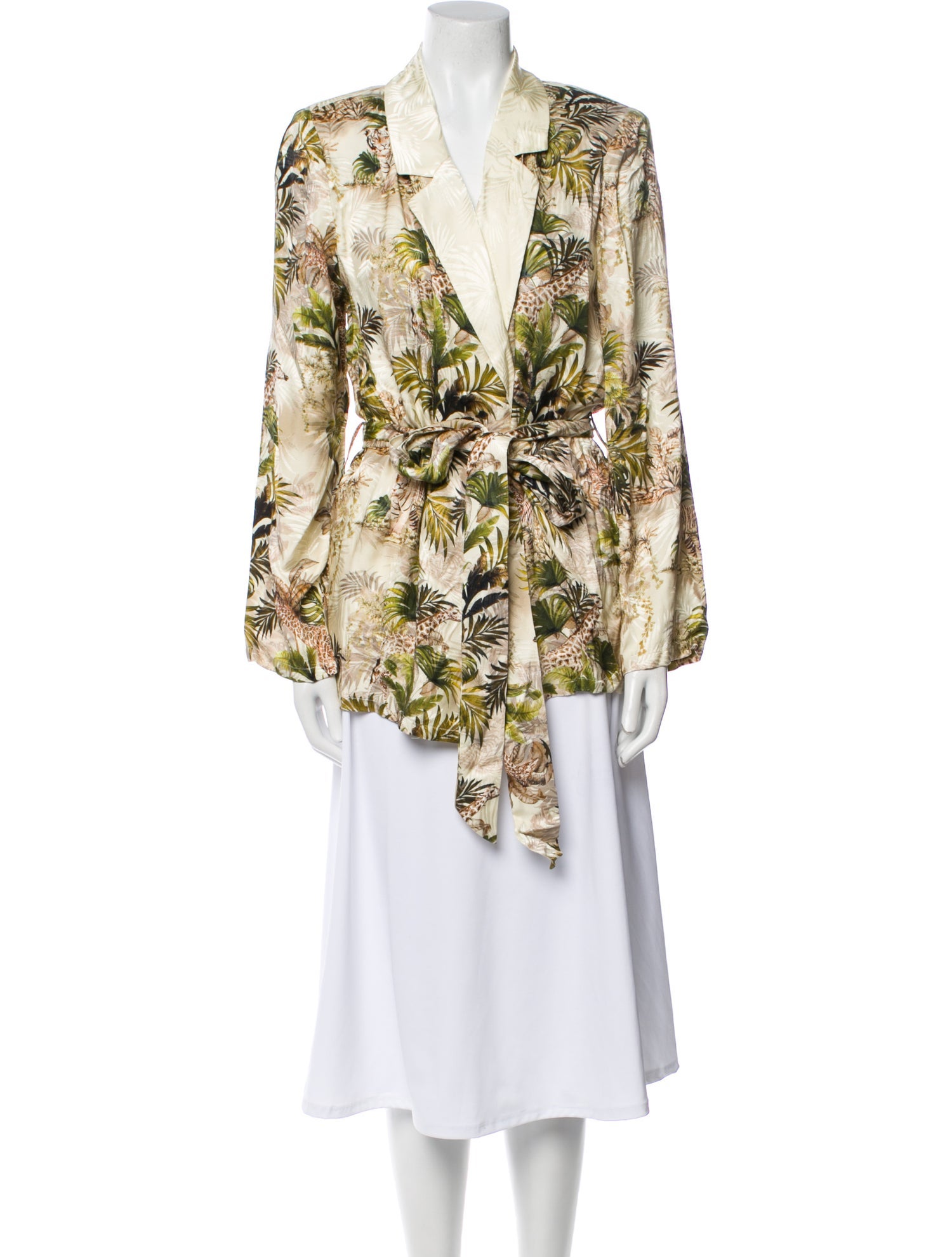 L'Agence Printed Evening Jacket w/ Tags