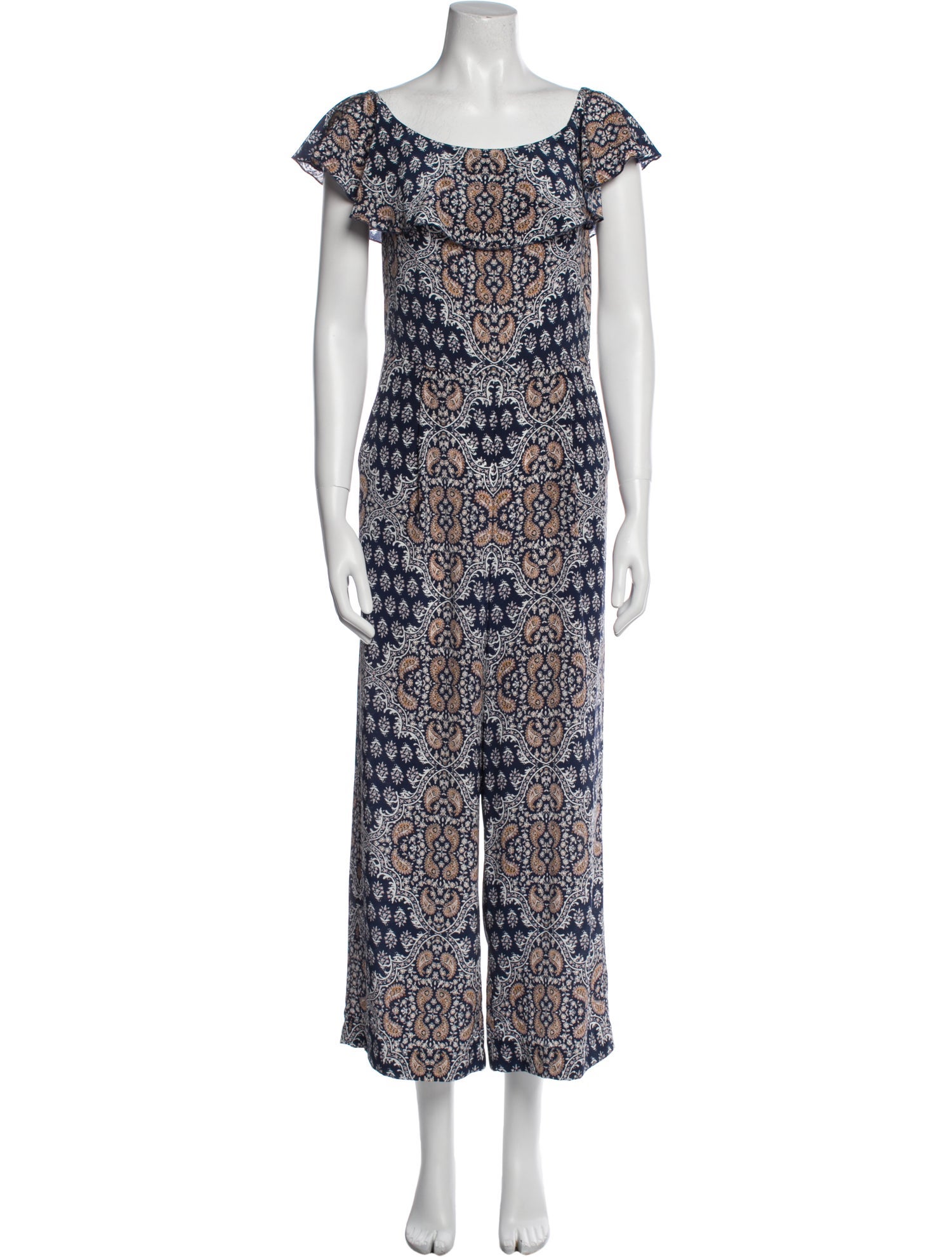 L'Agence Silk Paisley Print Set