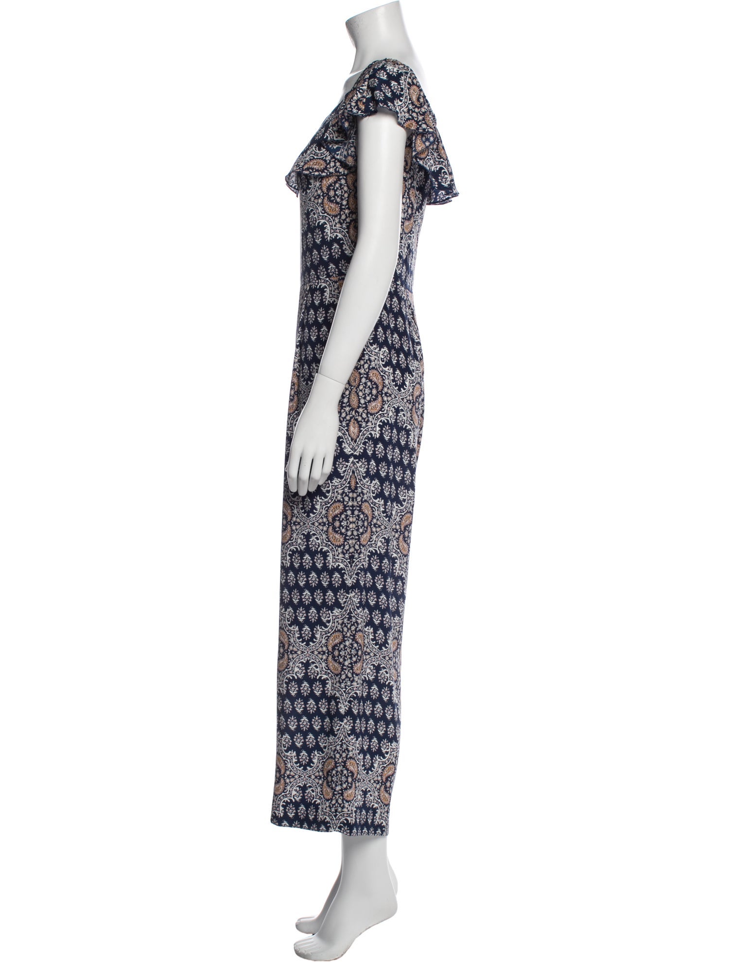 L'Agence Silk Paisley Print Set