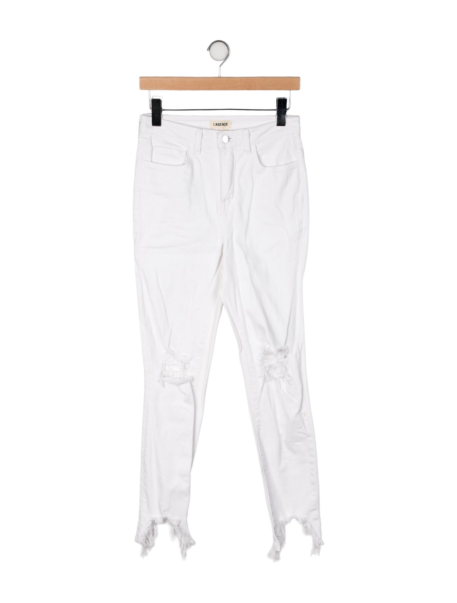L'Agence Mid-Rise Skinny Leg Jeans