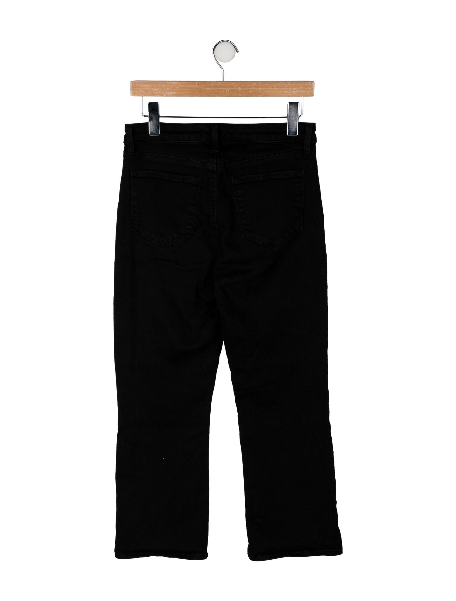 L'Agence Mid-Rise Straight Leg Jeans