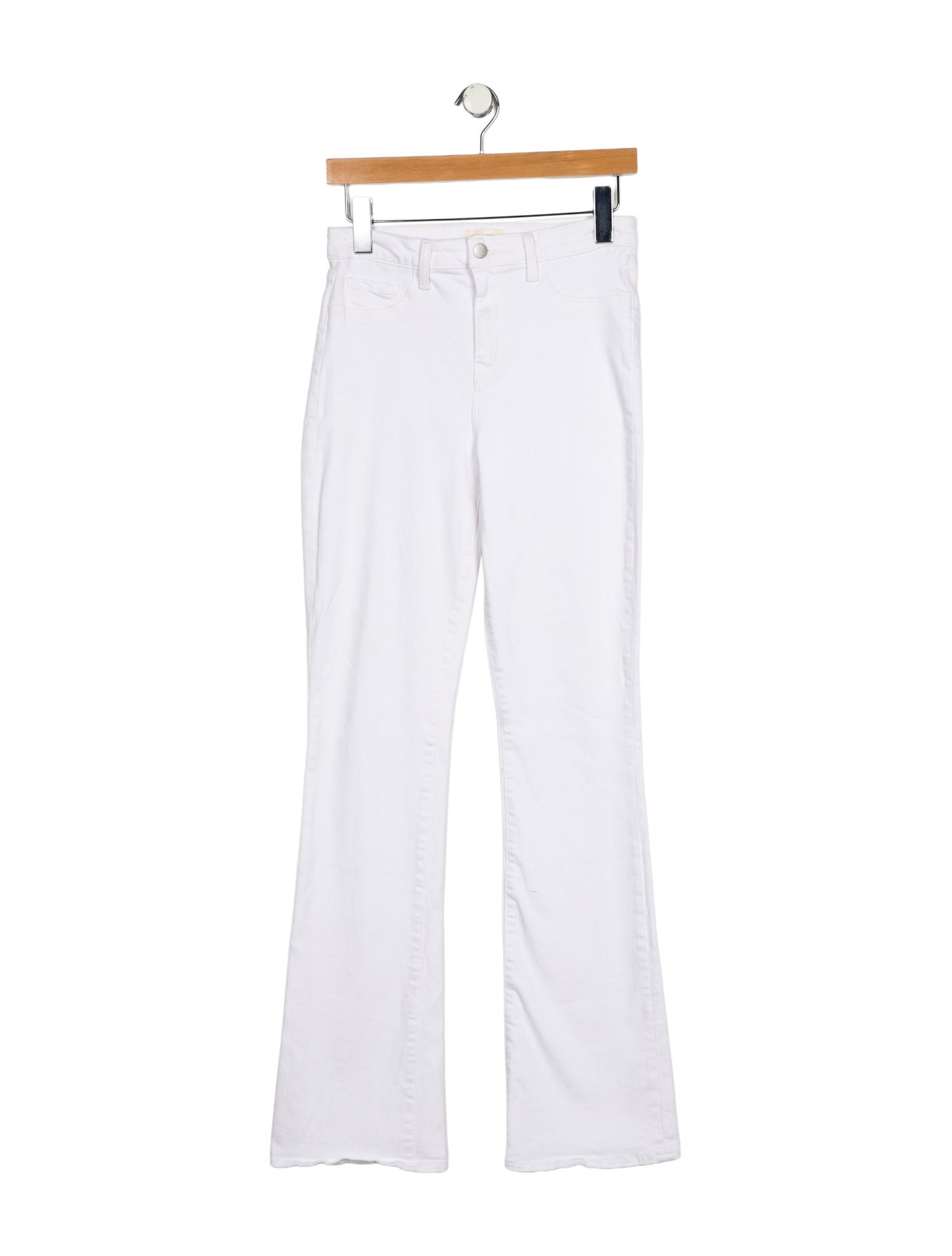 L'Agence Mid-Rise Straight Leg Jeans