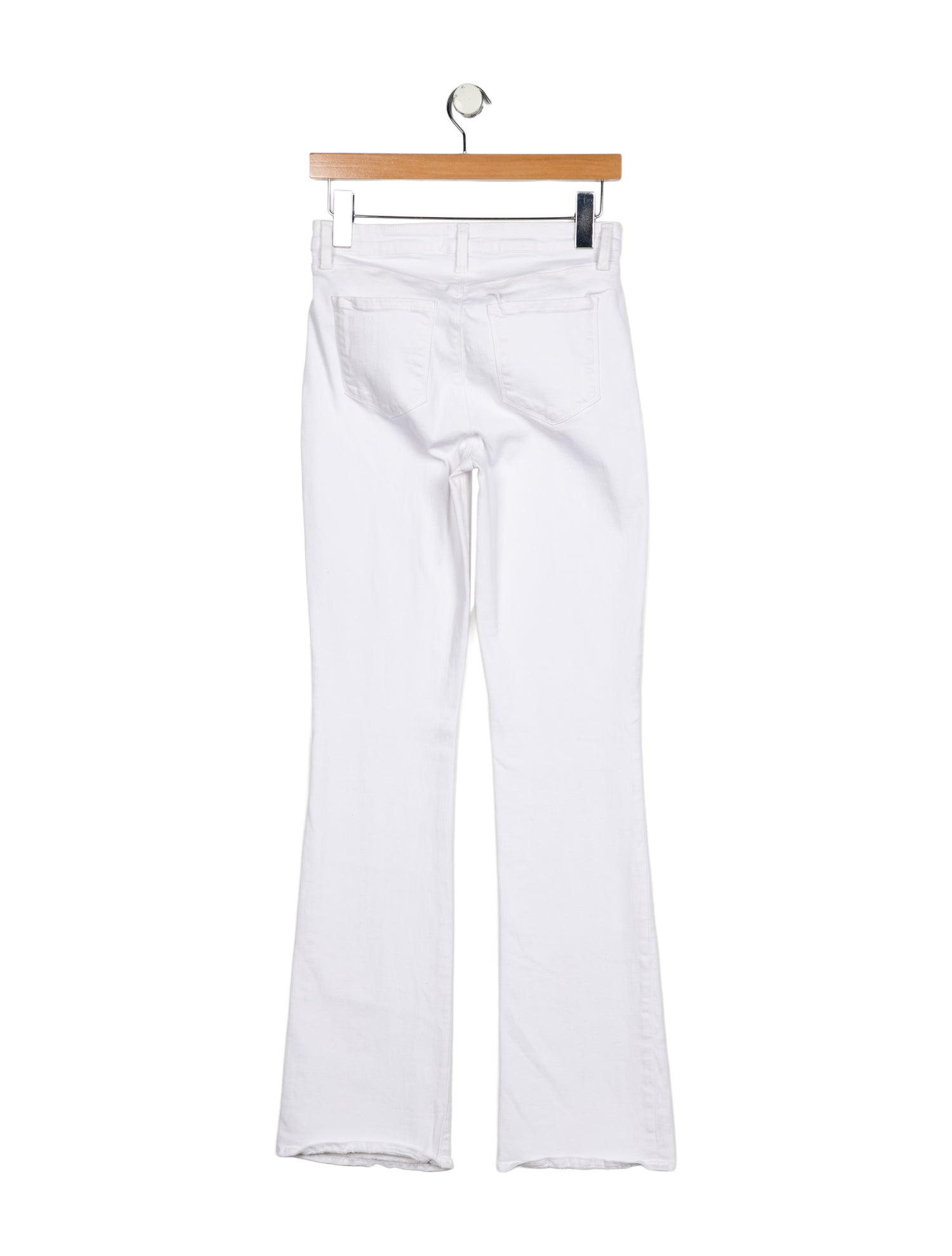 L'Agence Mid-Rise Straight Leg Jeans