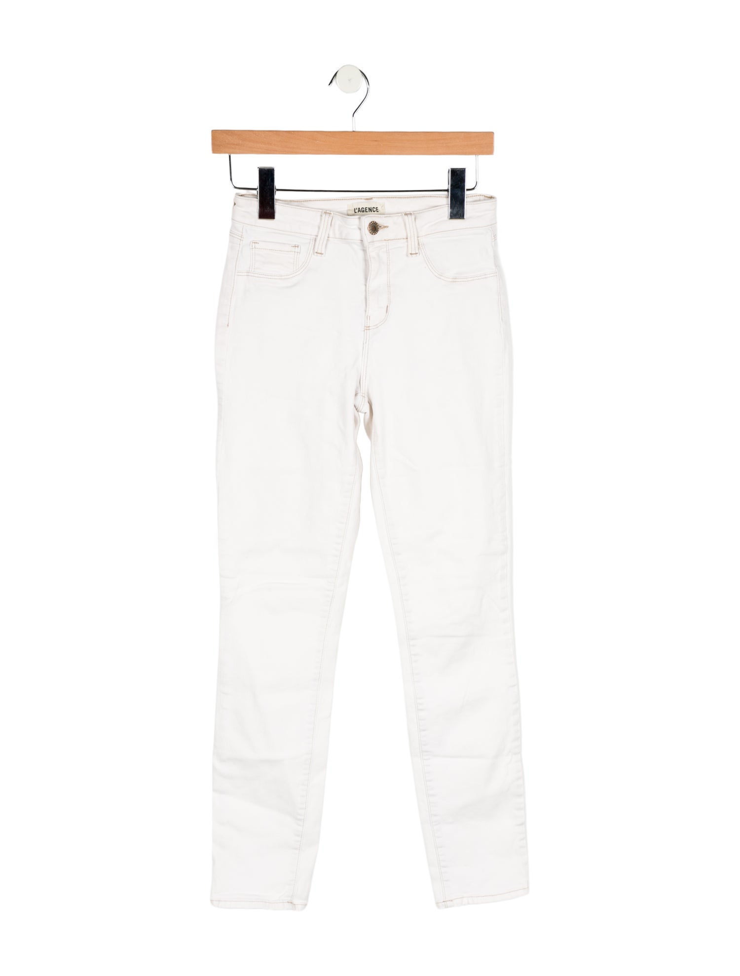 L'Agence Mid-Rise Skinny Leg Jeans