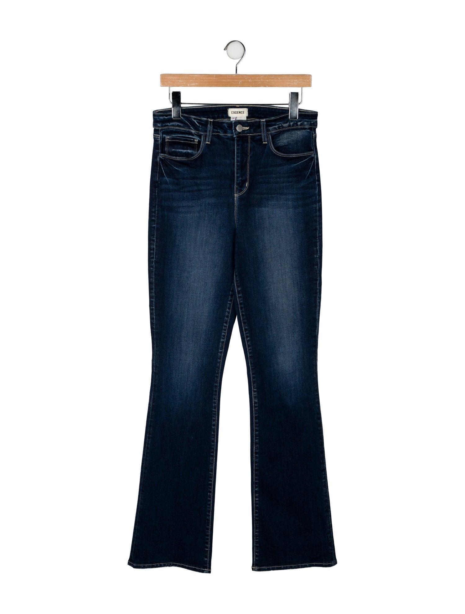 L'Agence High-Rise Wide Leg Jeans