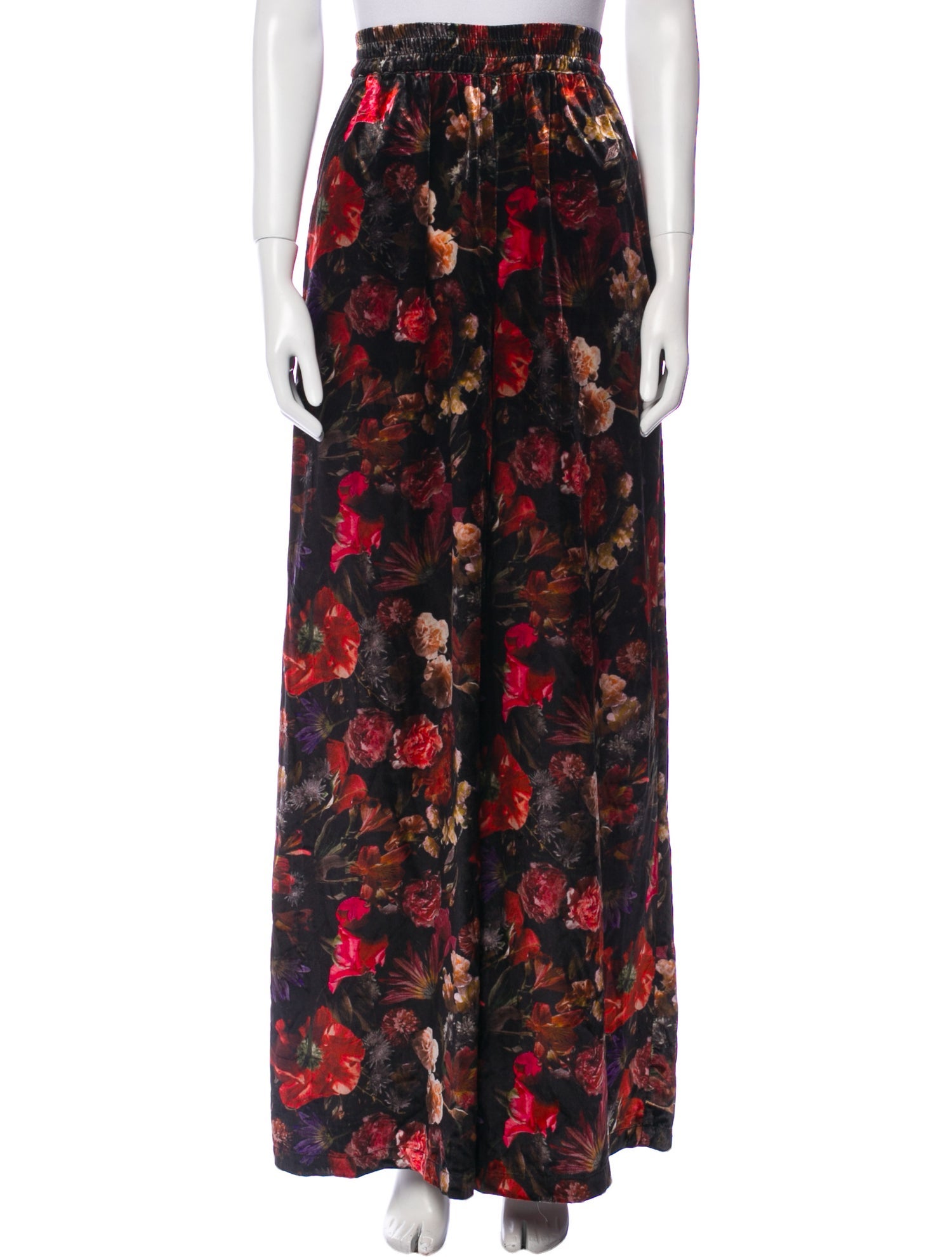 L'Agence Velour Wide Leg Pants w/ Tags