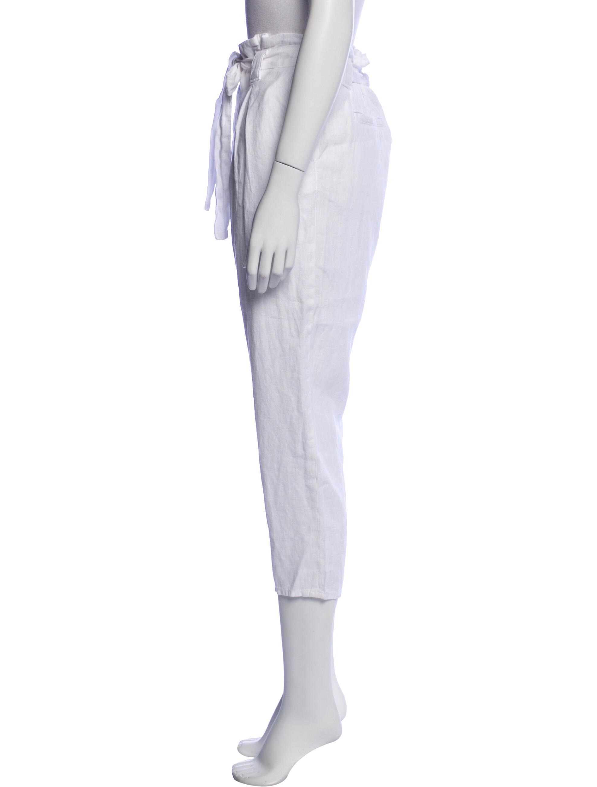 L'Agence Linen Straight Leg Pants w/ Tags