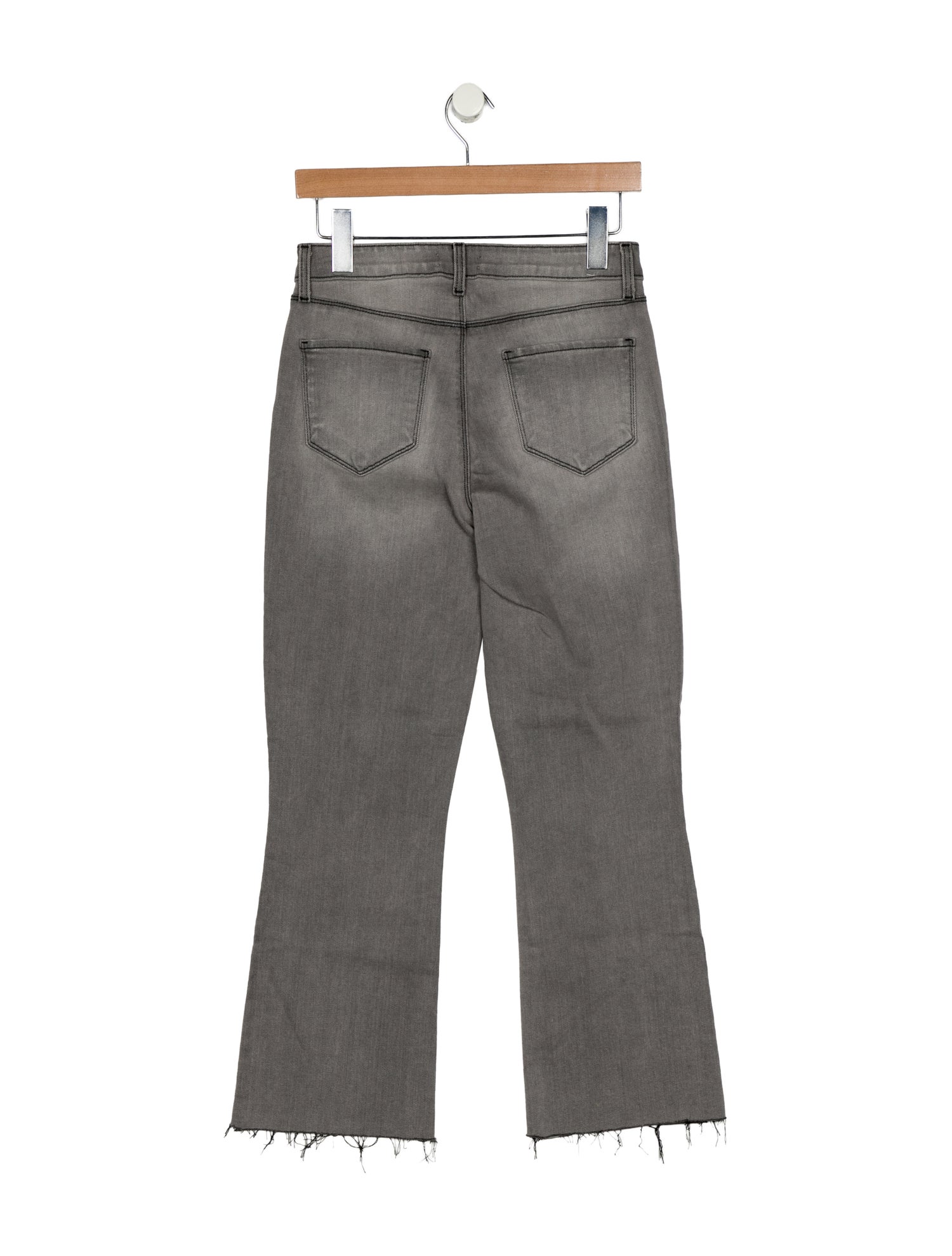 L'Agence Mid-Rise Wide Leg Jeans