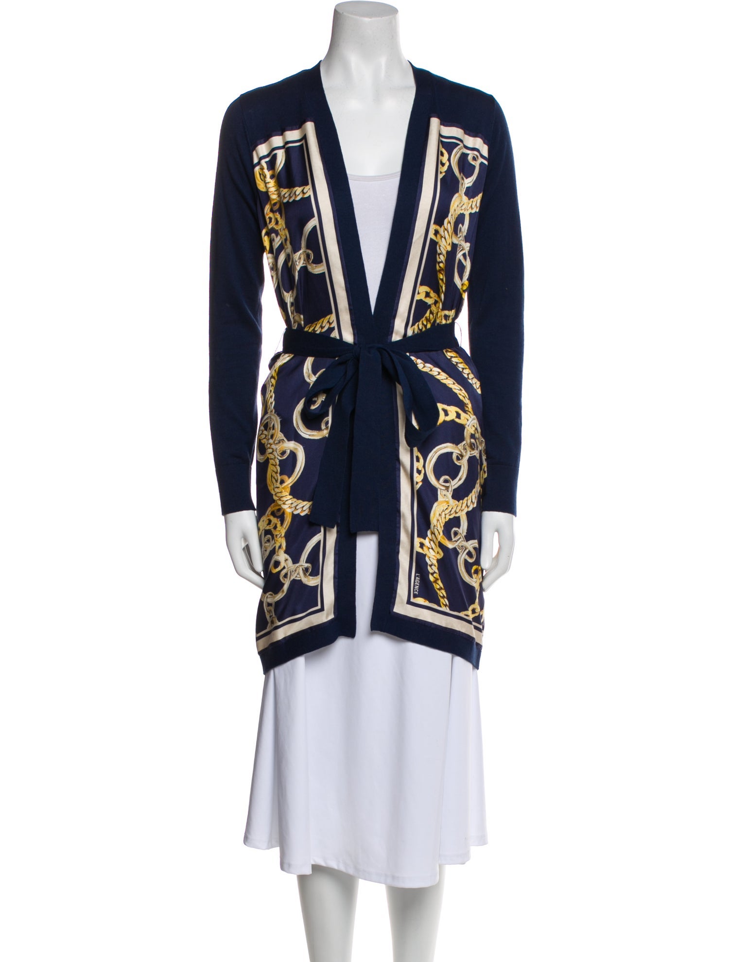 L'Agence Printed Evening Jacket