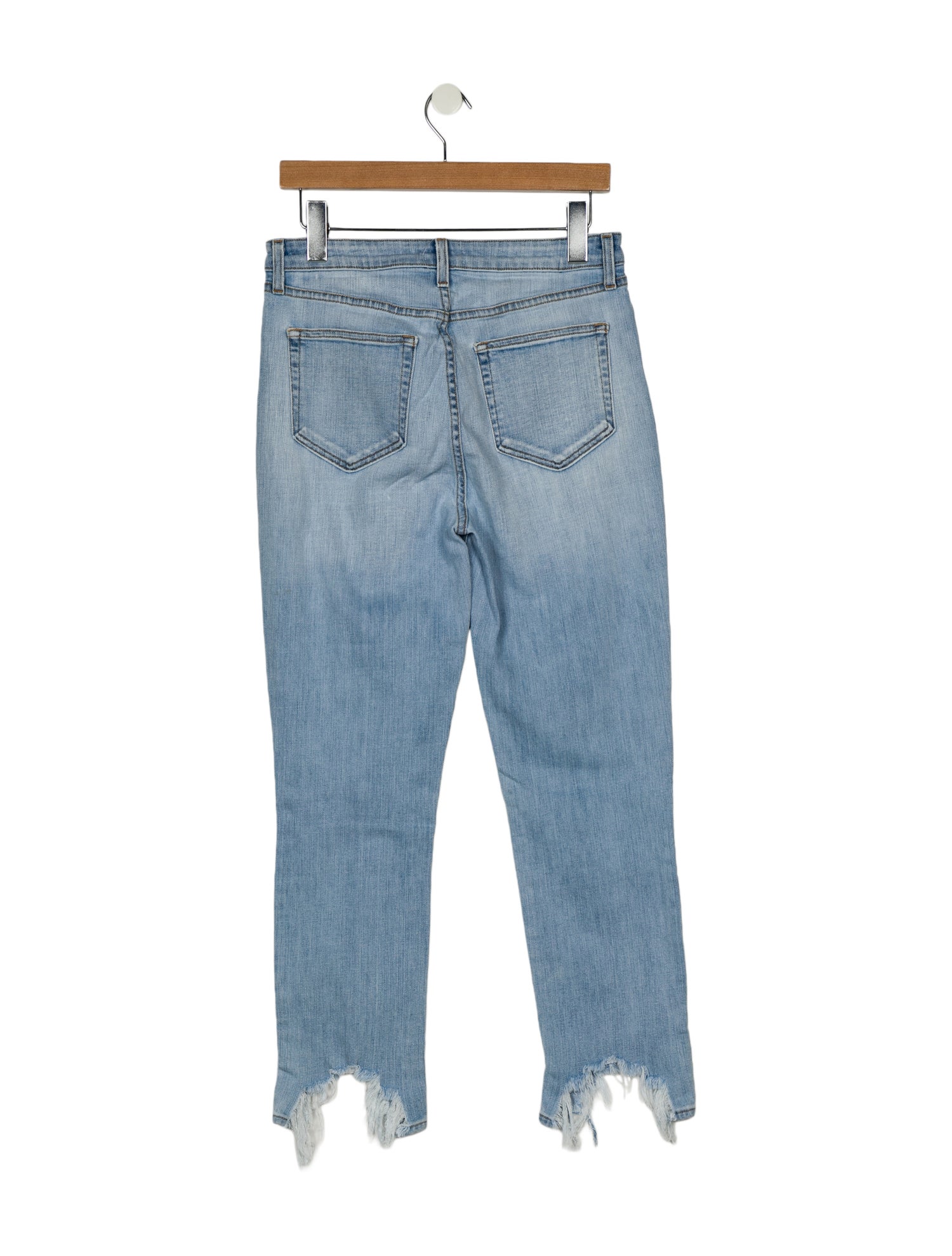 L'Agence High-Rise Straight Leg Jeans