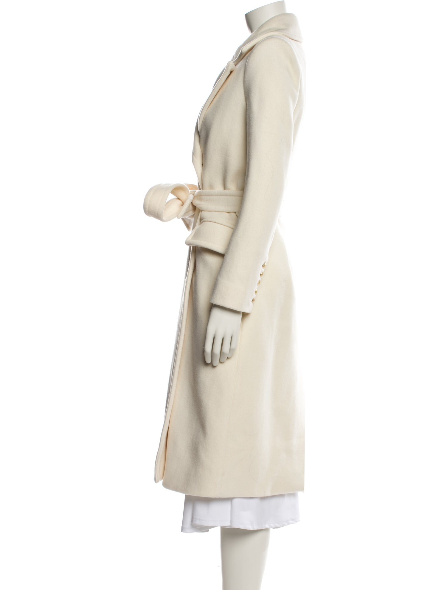 L'Agence Wool Trench Coat