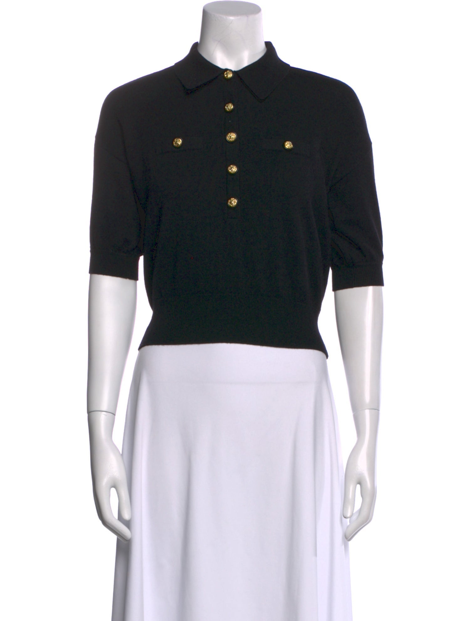 L'Agence Short Sleeve Polo