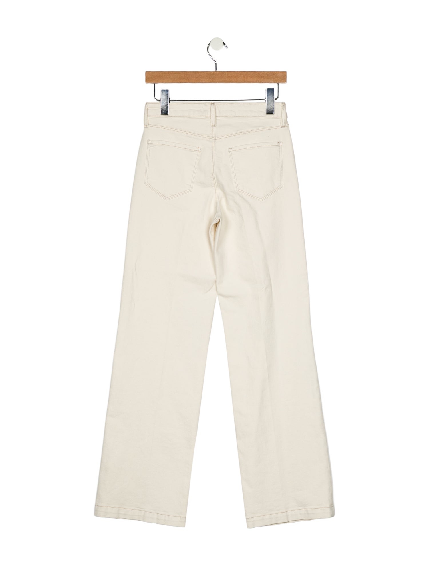L'Agence Mid-Rise Wide Leg Jeans