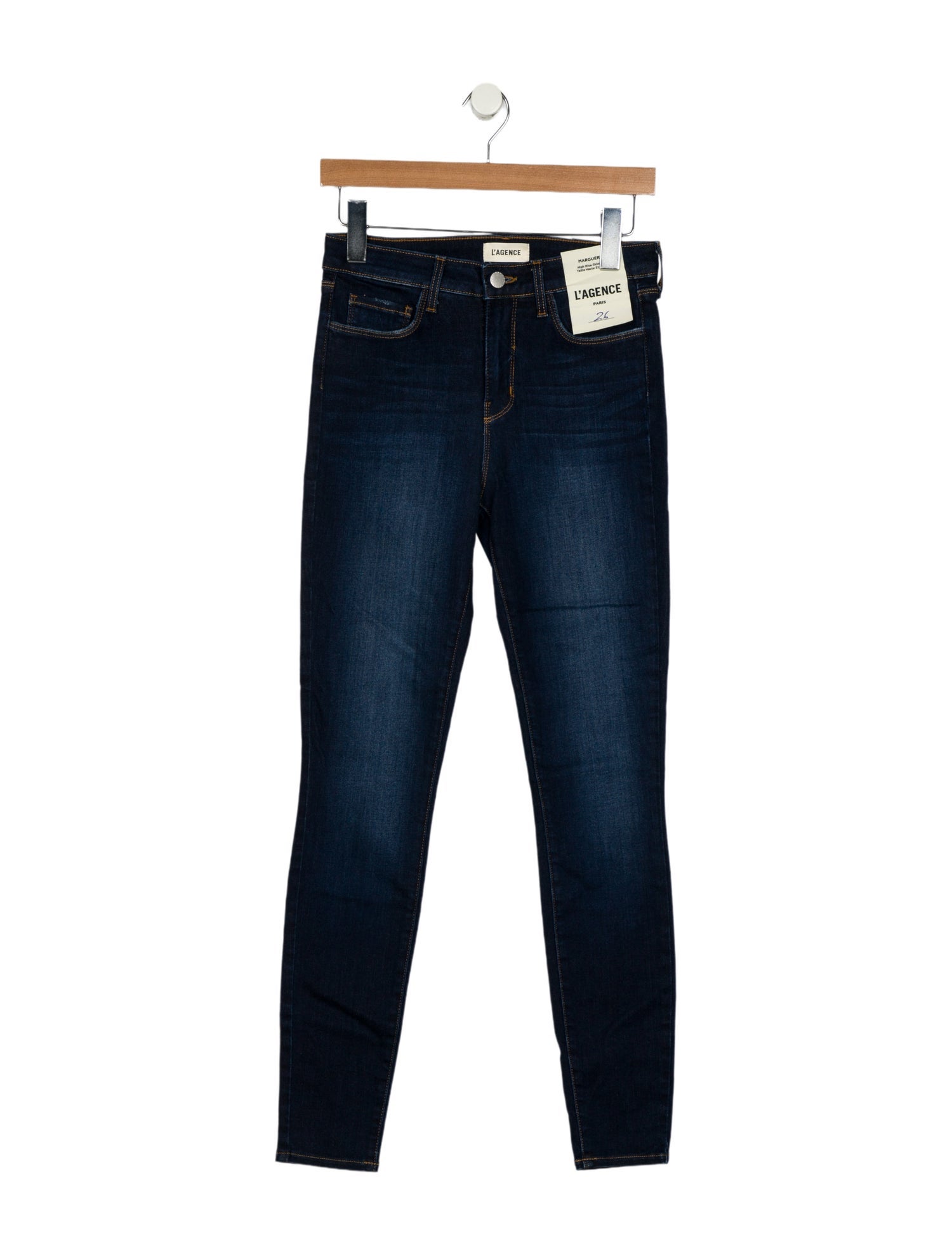 L'Agence Mid-Rise Skinny Leg Jeans