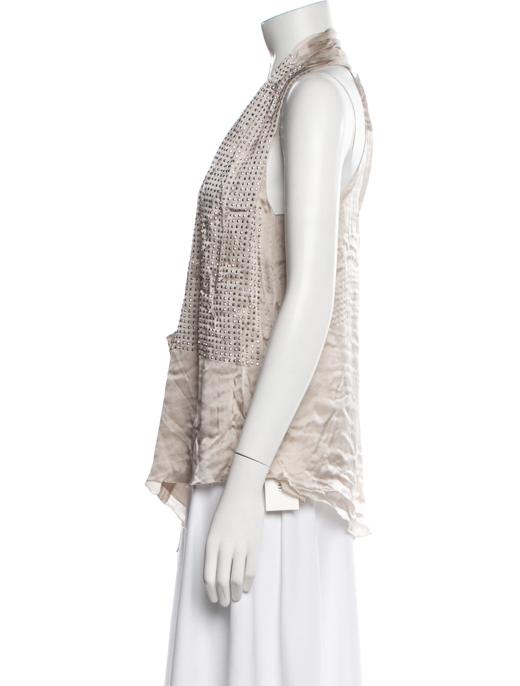 L'Agence Silk Printed Blouse