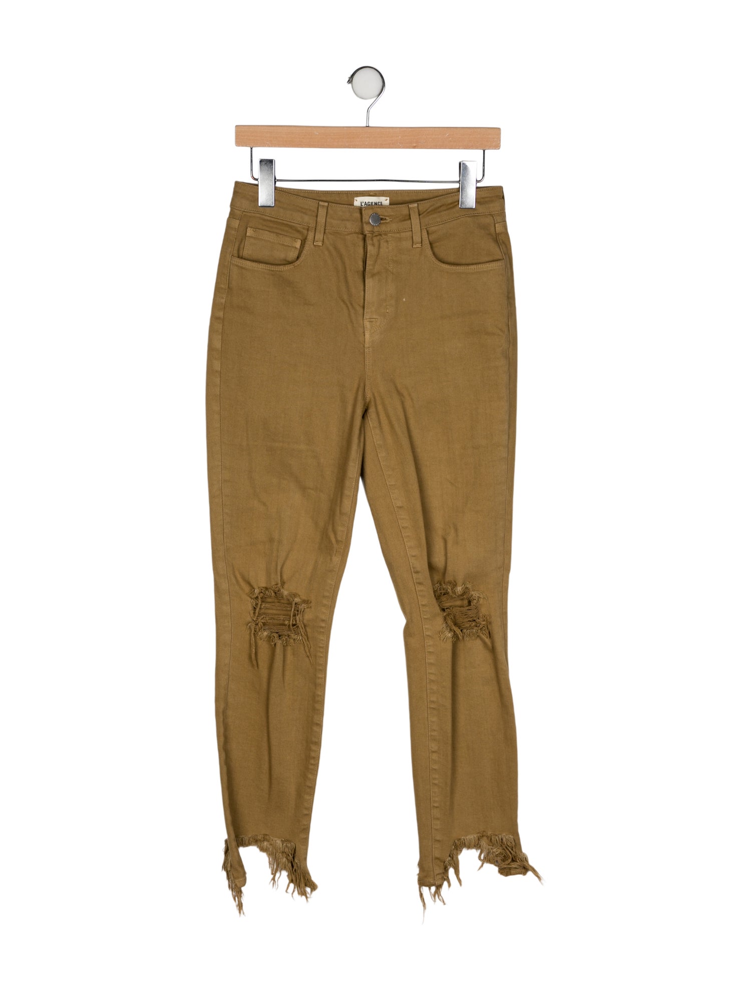 L'Agence Mid-Rise Skinny Leg Jeans