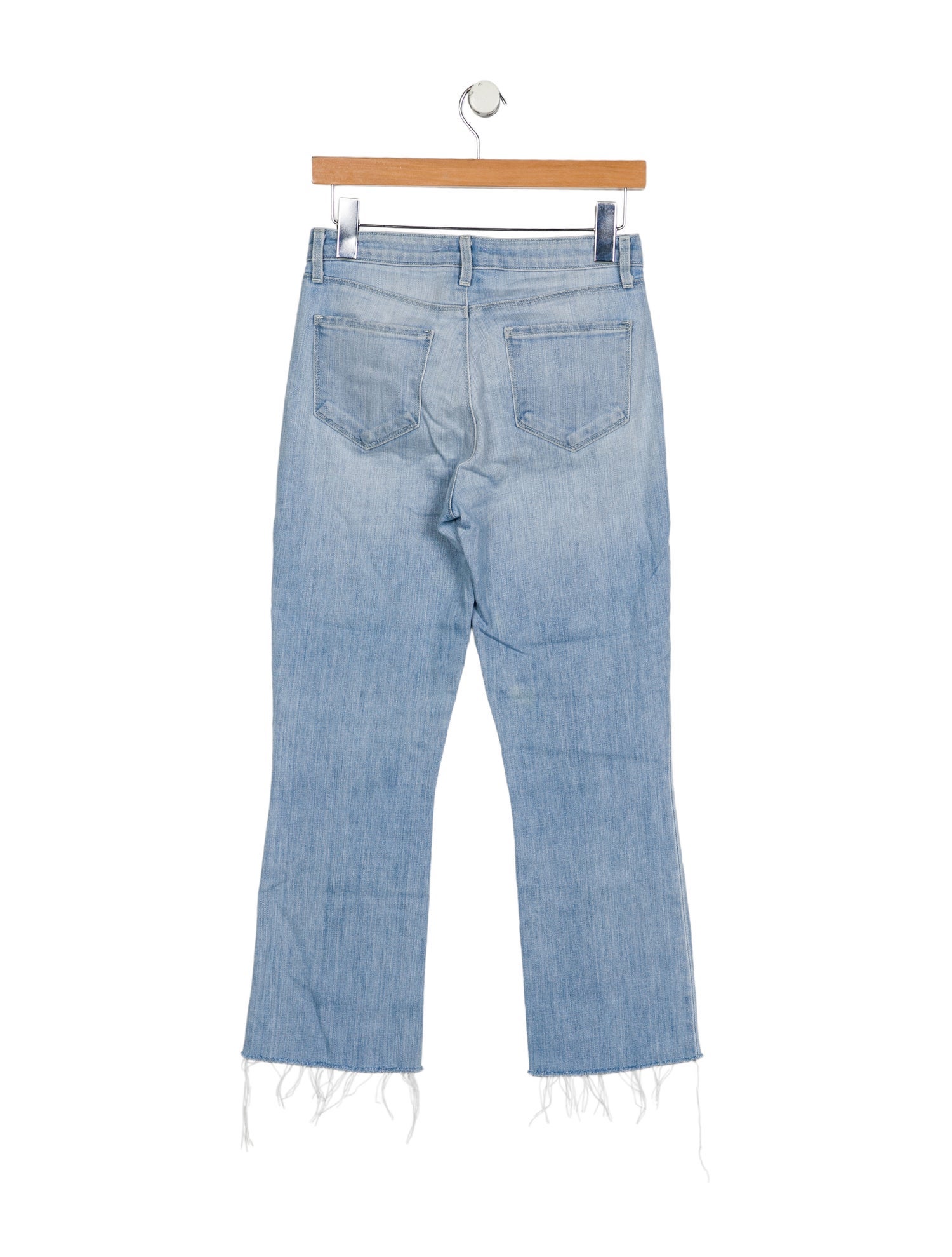 L'Agence Mid-Rise Straight Leg Jeans