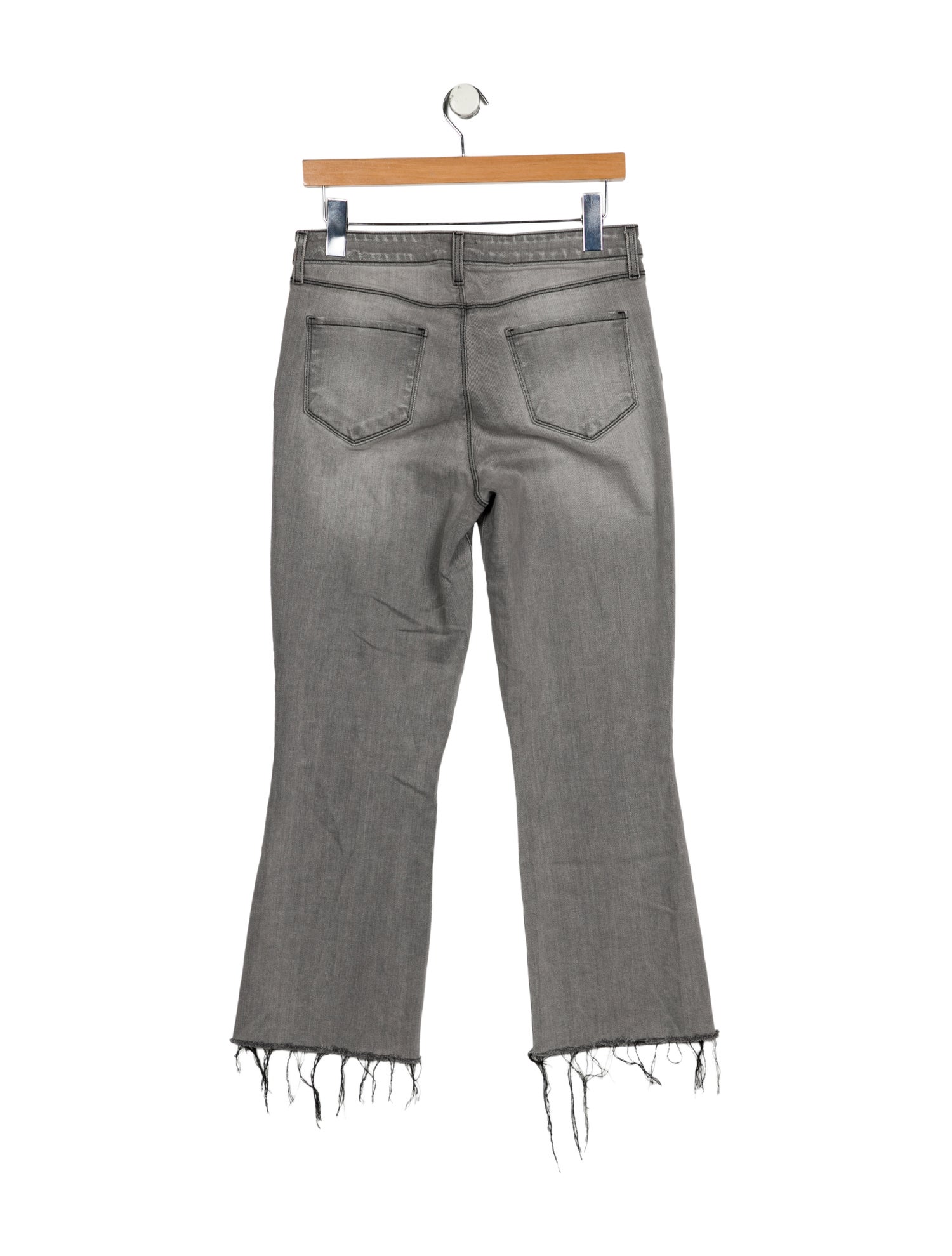 L'Agence Mid-Rise Straight Leg Jeans