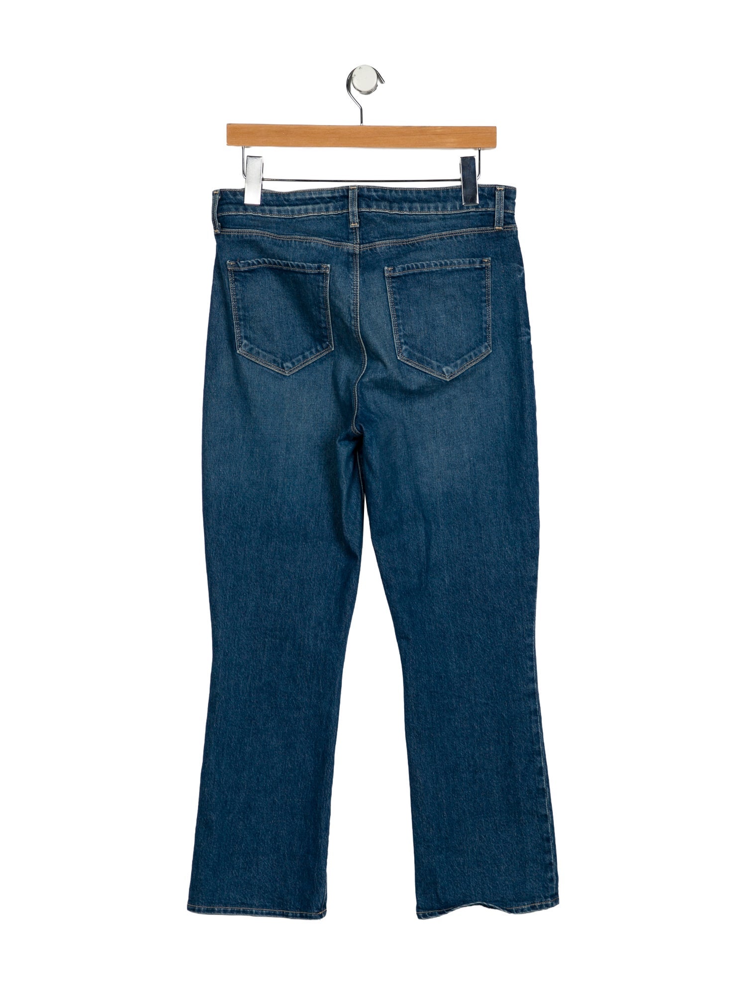 L'Agence High-Rise Straight Leg Jeans