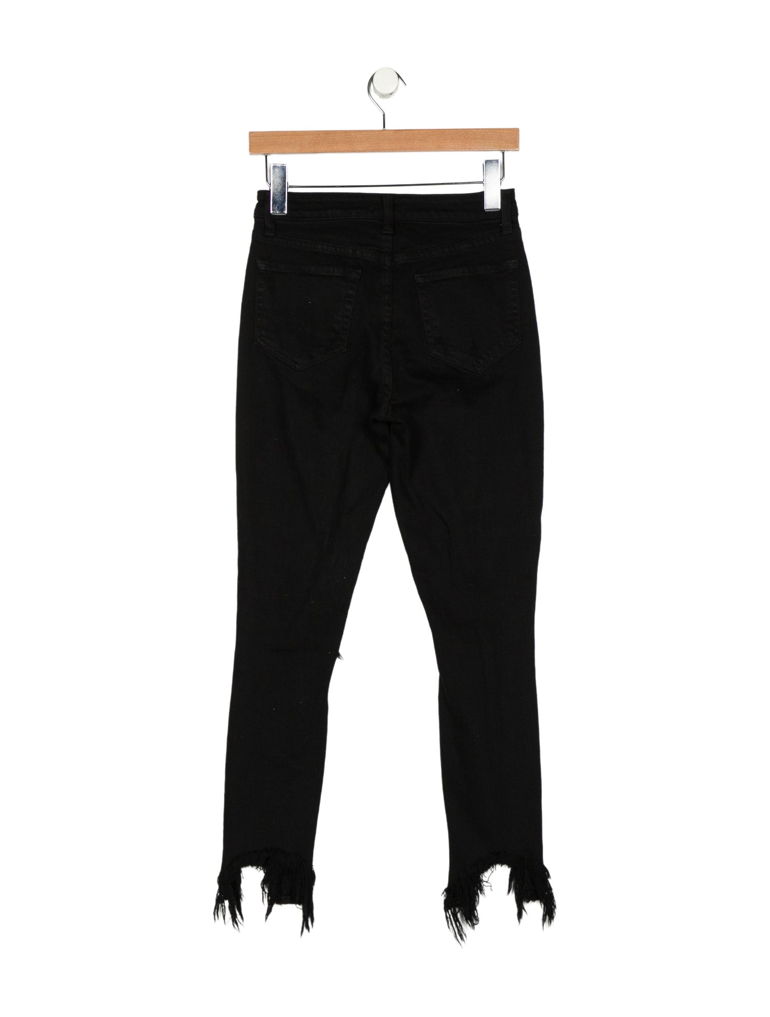 L'Agence Mid-Rise Straight Leg Jeans