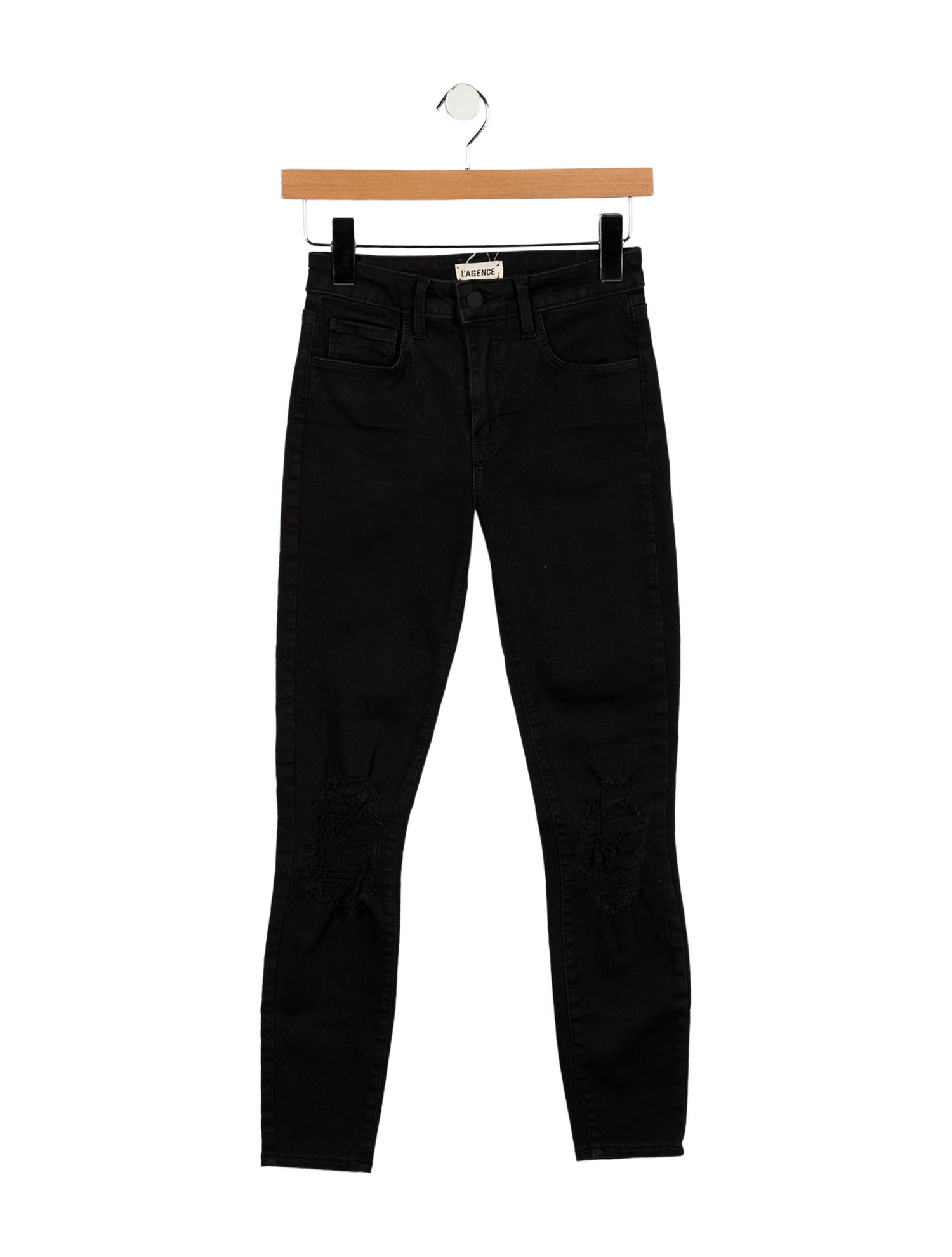 L'Agence Mid-Rise Skinny Leg Jeans