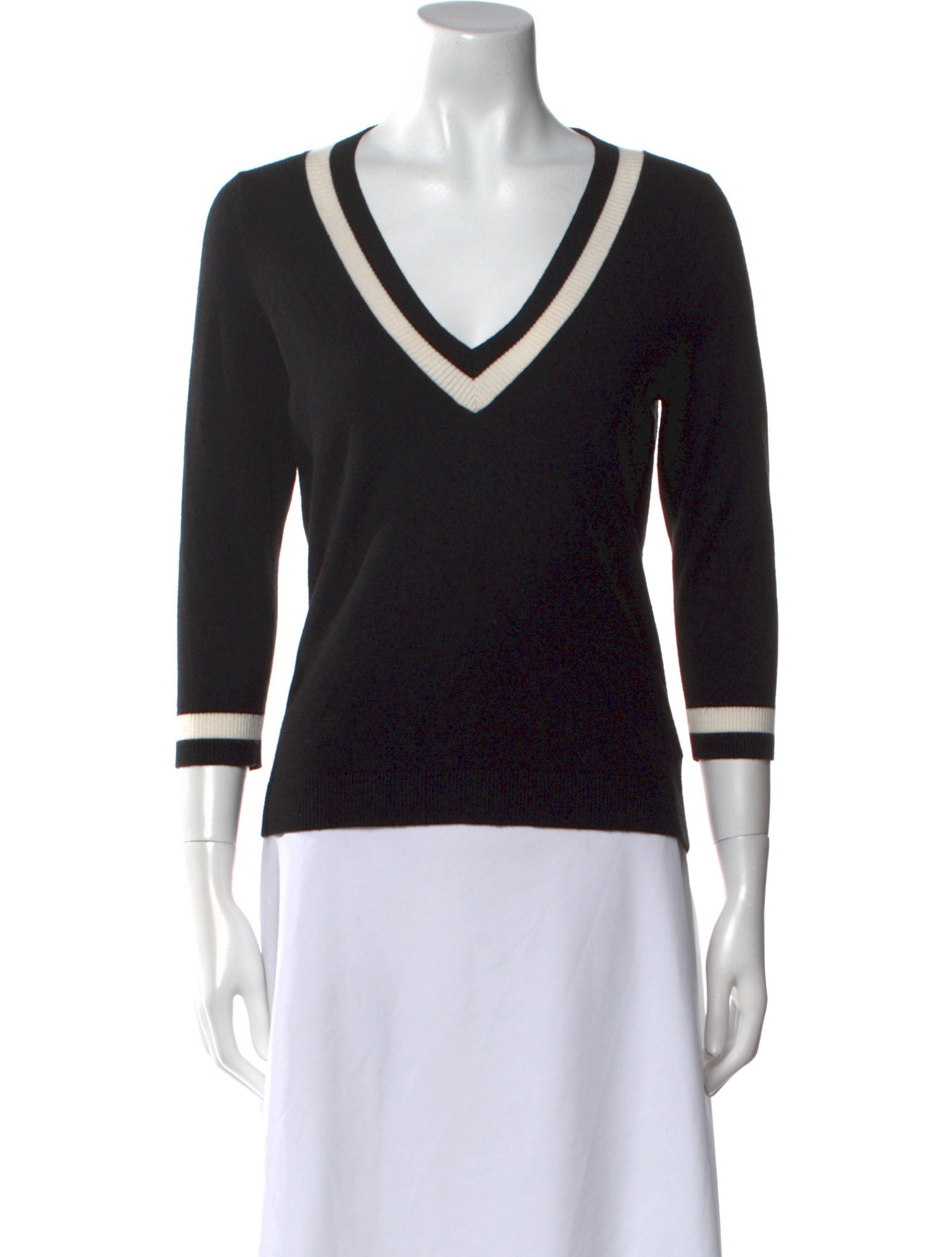 L'Agence V-Neck Sweater