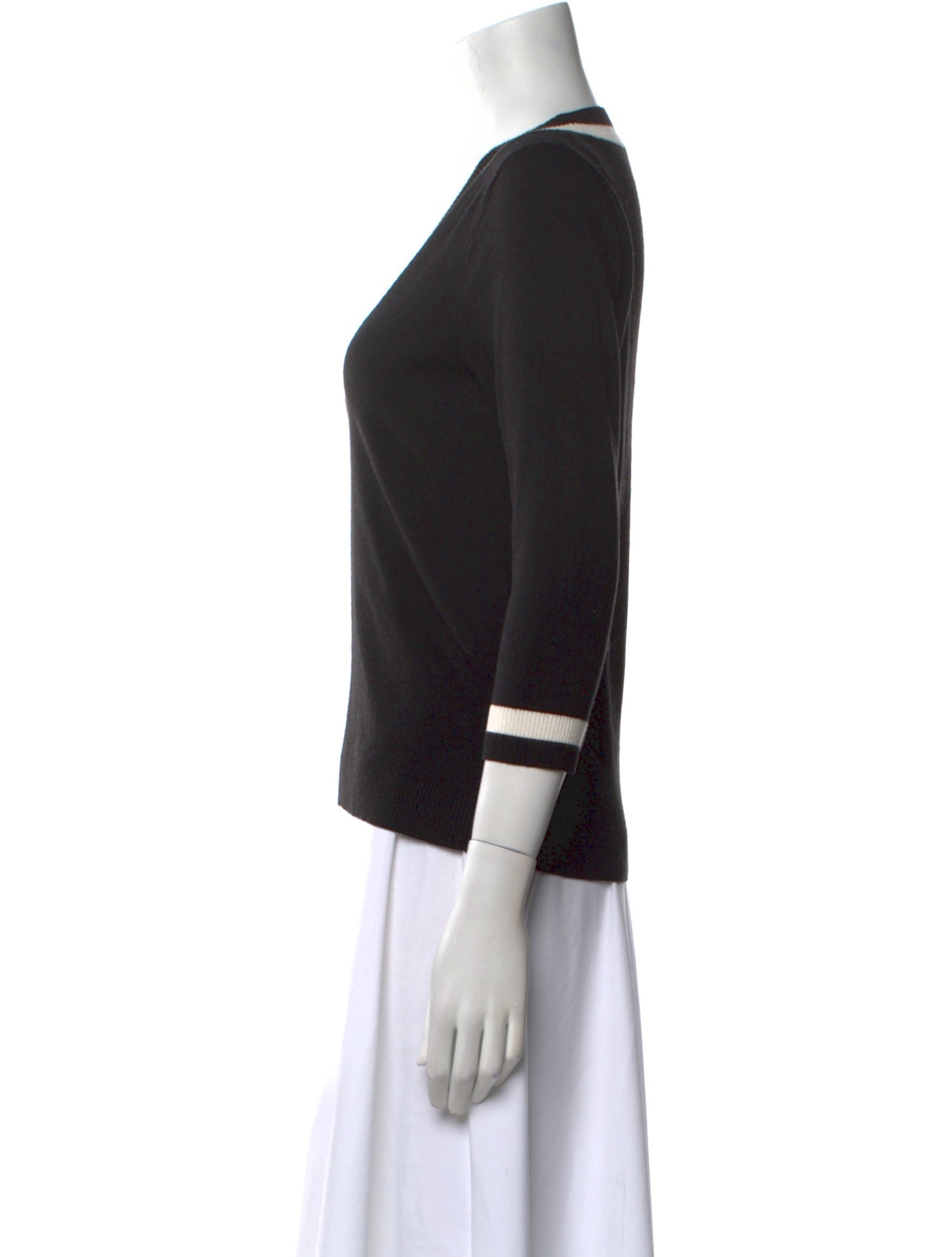 L'Agence V-Neck Sweater