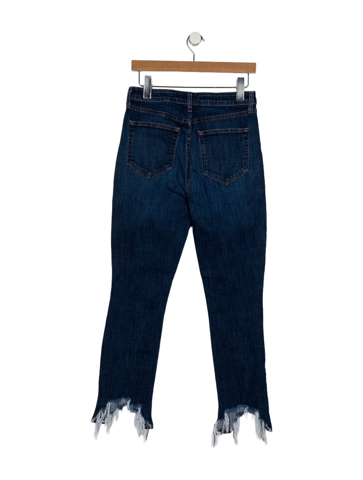 L'Agence Mid-Rise Straight Leg Jeans