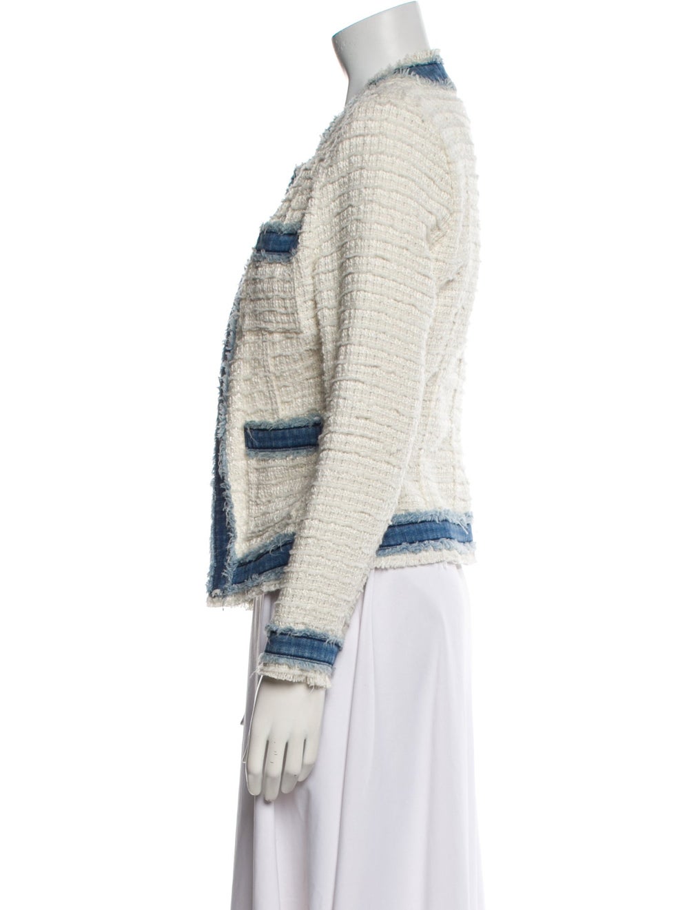 L'Agence Colorblock Pattern Jacket - image 2