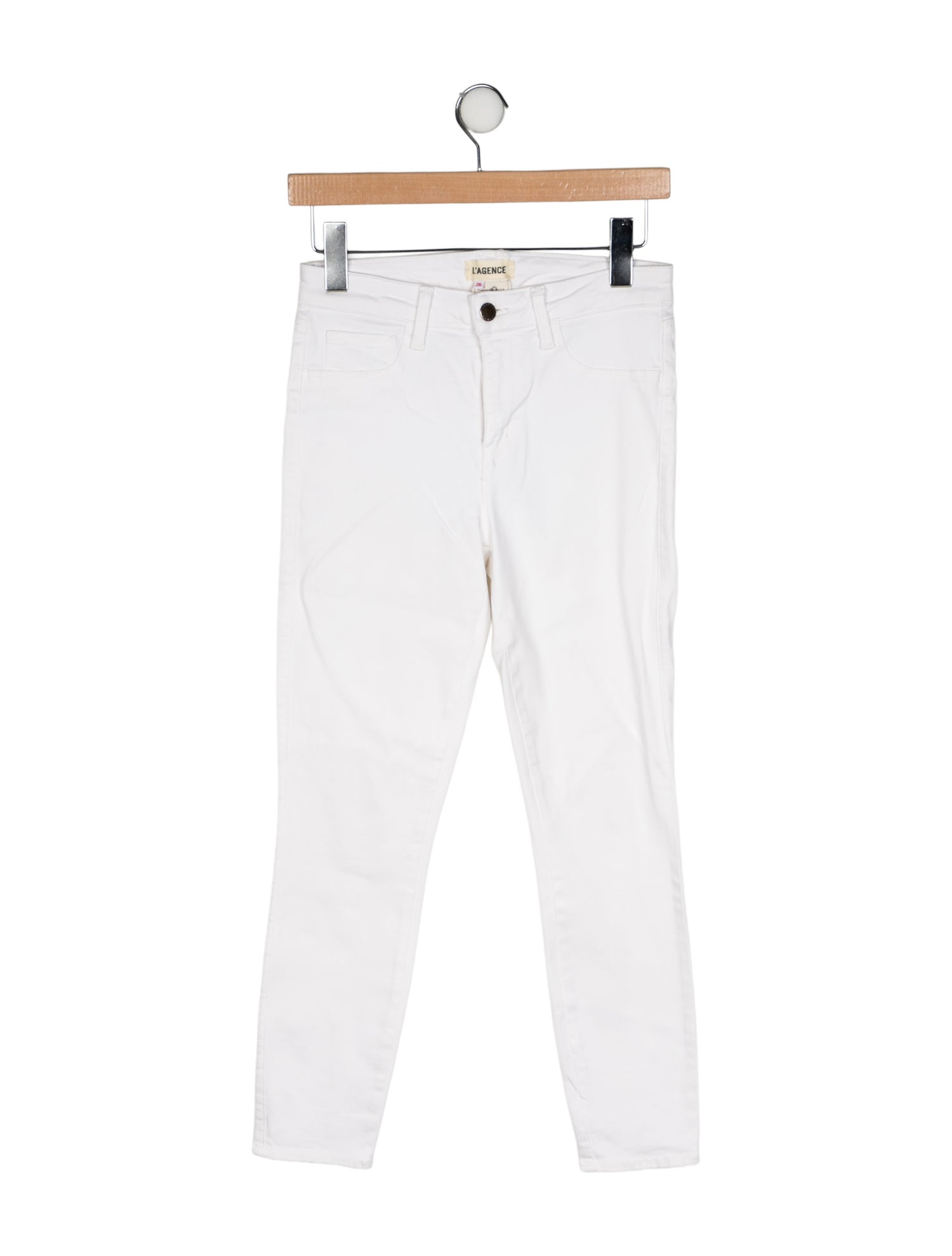 L'Agence Mid-Rise Skinny Leg Jeans