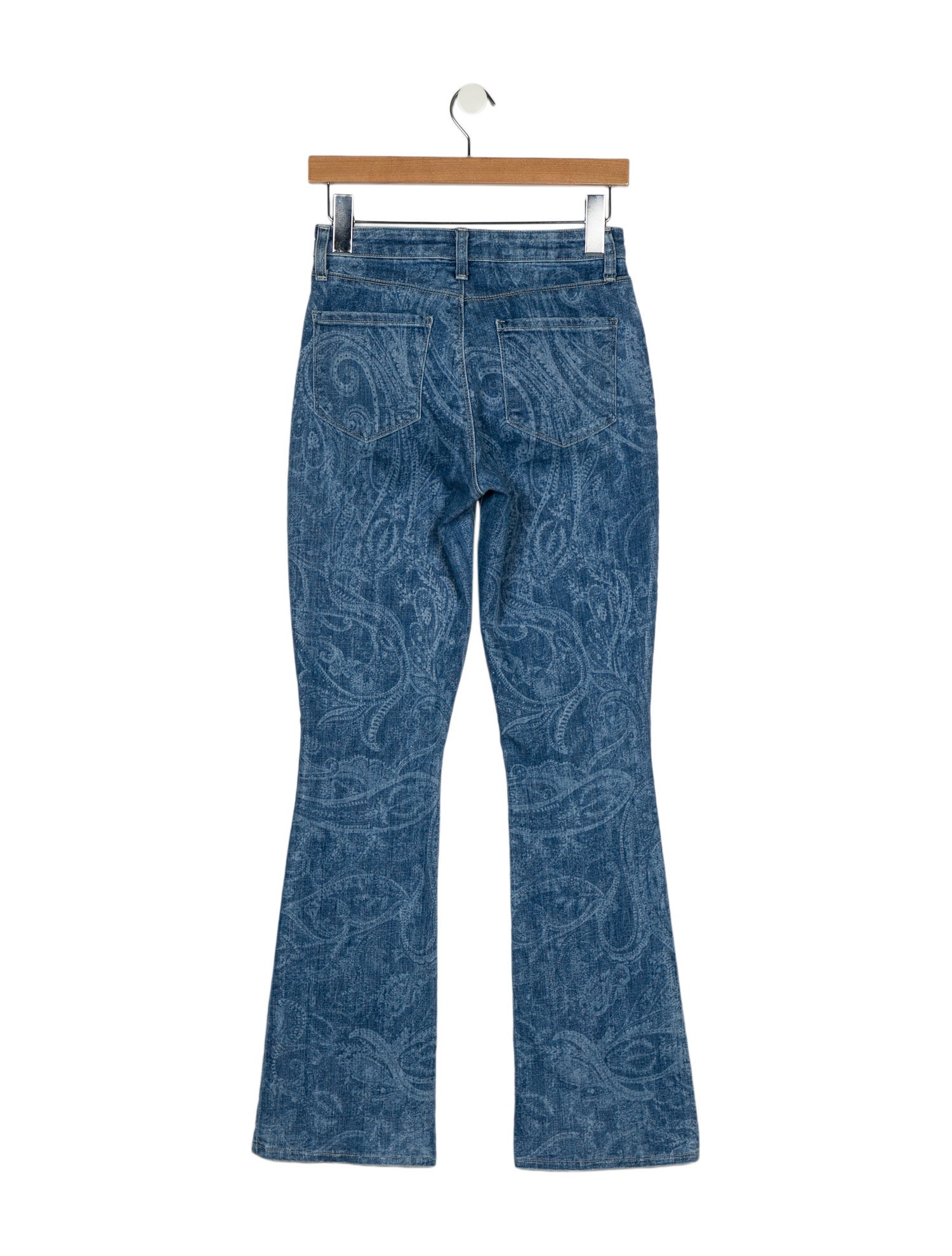 L'Agence Mid-Rise Wide Leg Jeans