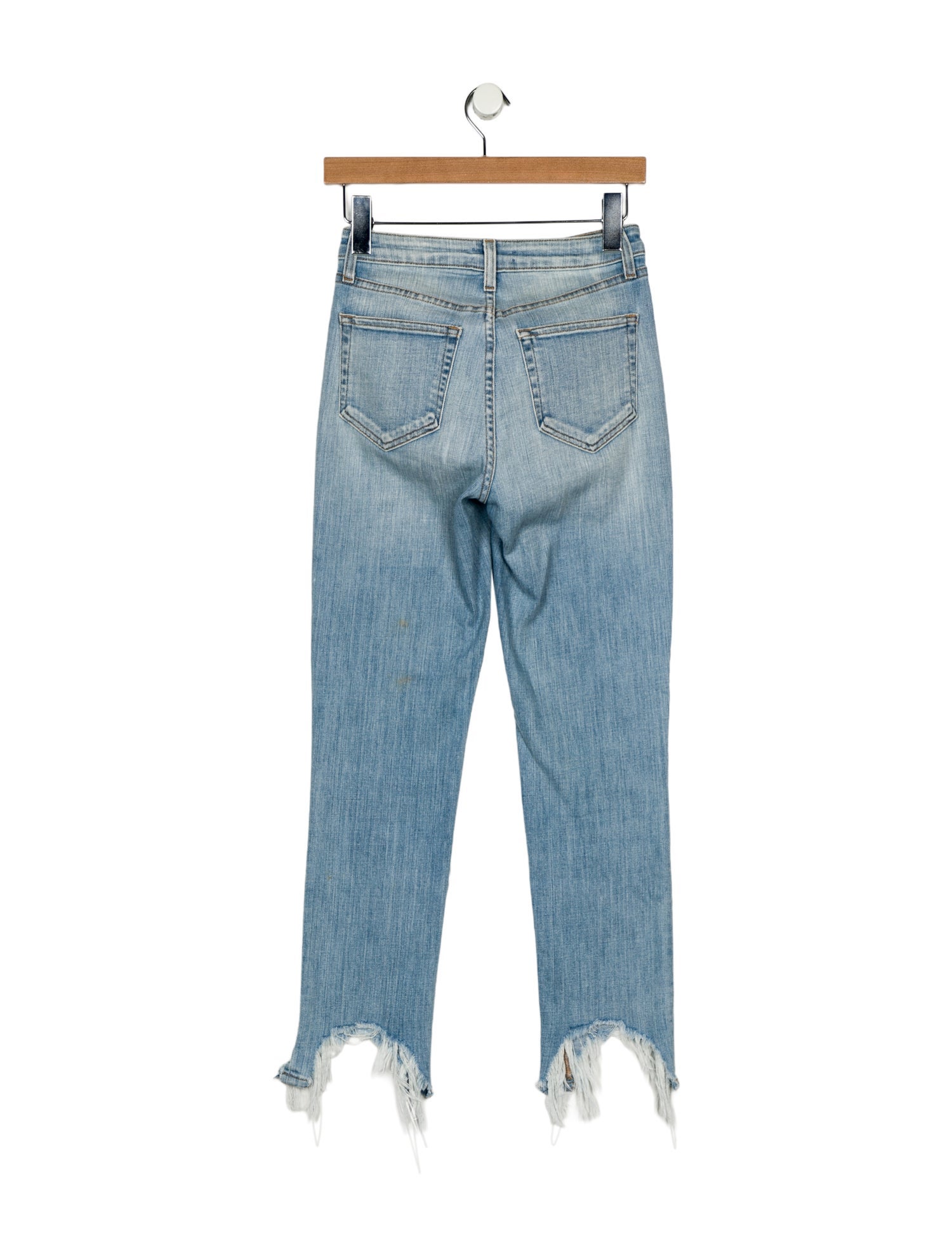 L'Agence Mid-Rise Straight Leg Jeans