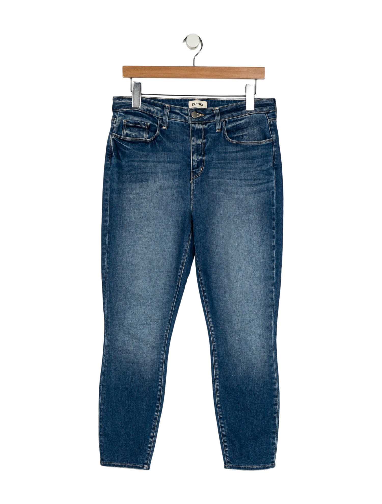 L'Agence Mid-Rise Skinny Leg Jeans