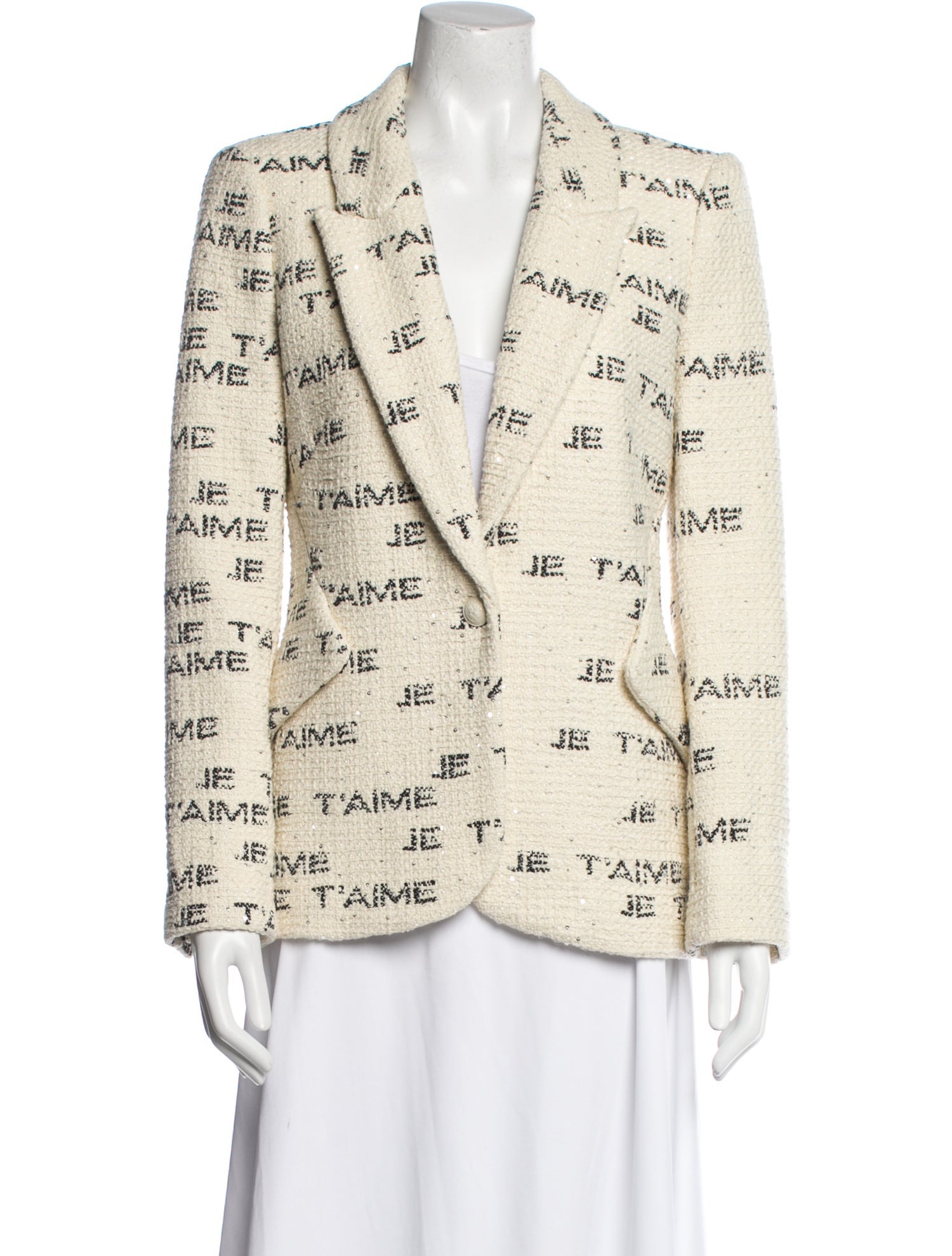 L'Agence Printed Blazer