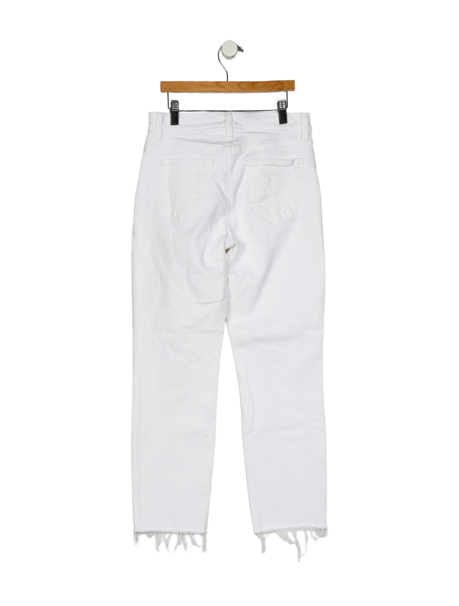 L'Agence Mid-Rise Straight Leg Jeans