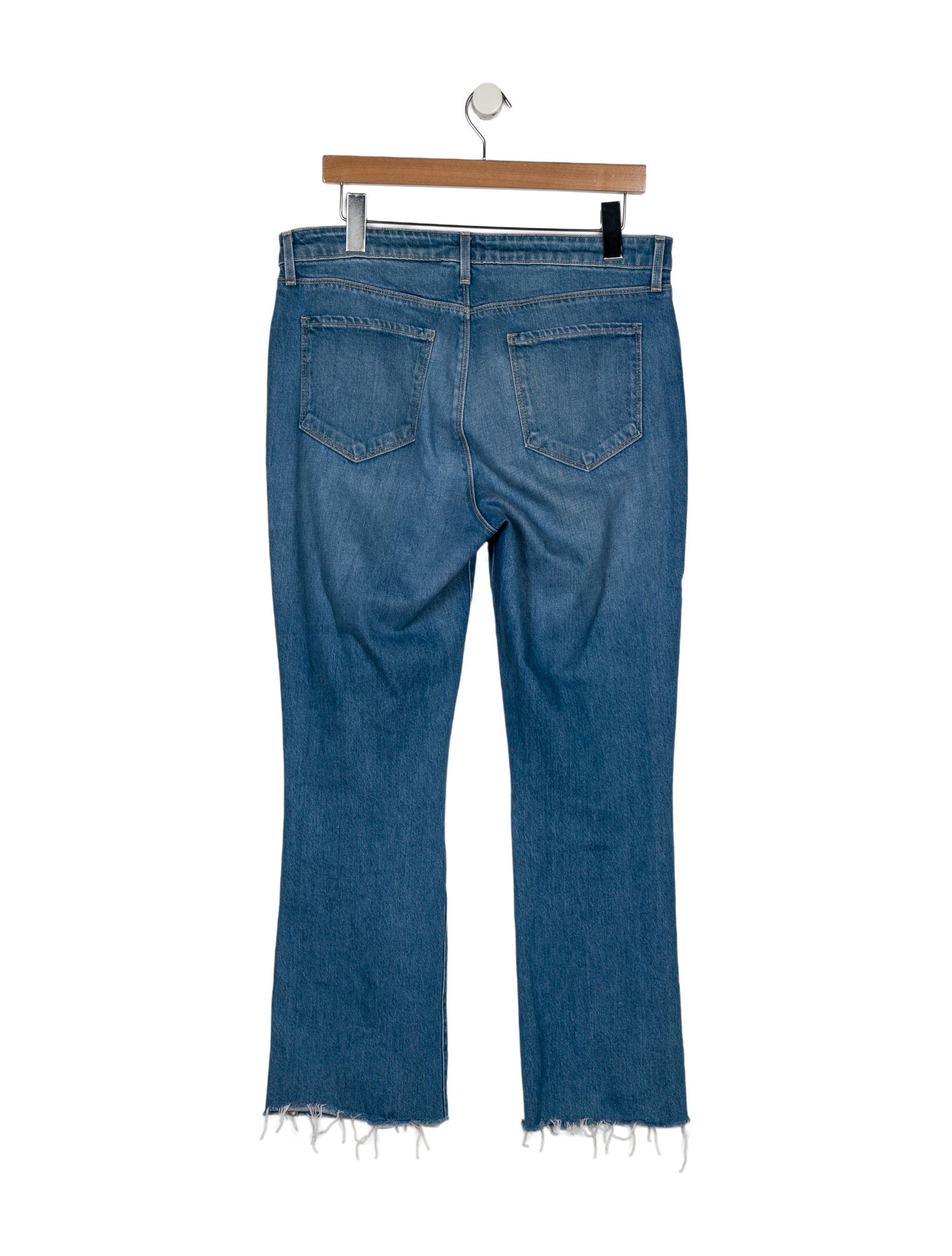 L'Agence High-Rise Straight Leg Jeans