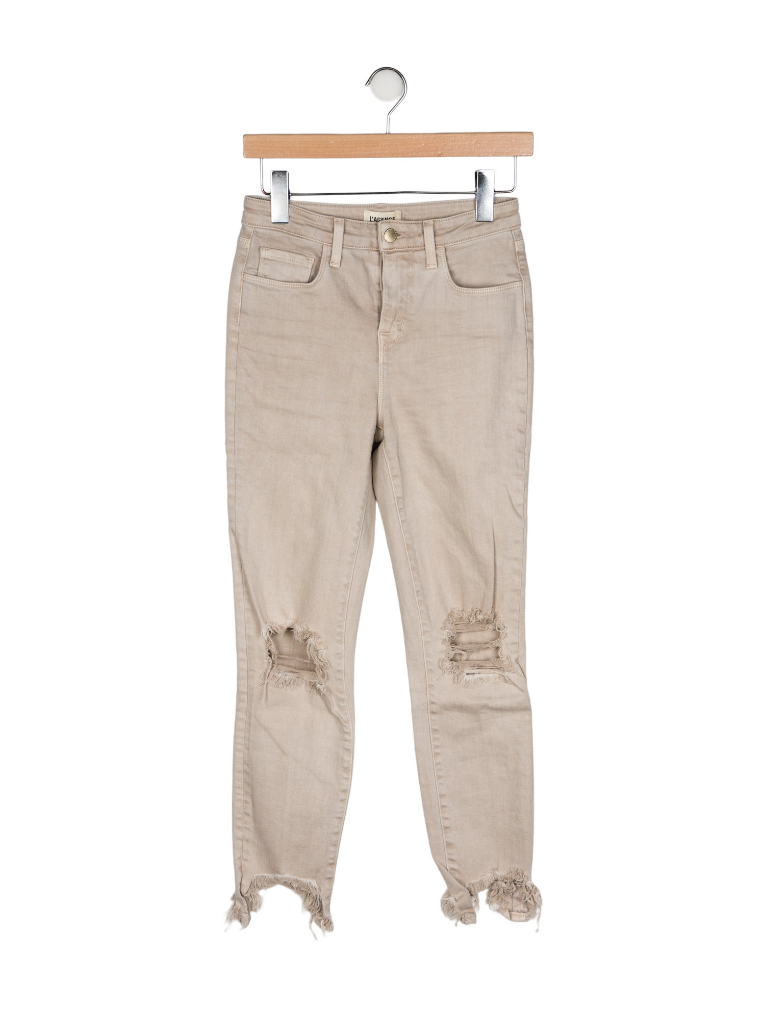 L'Agence Mid-Rise Skinny Leg Jeans