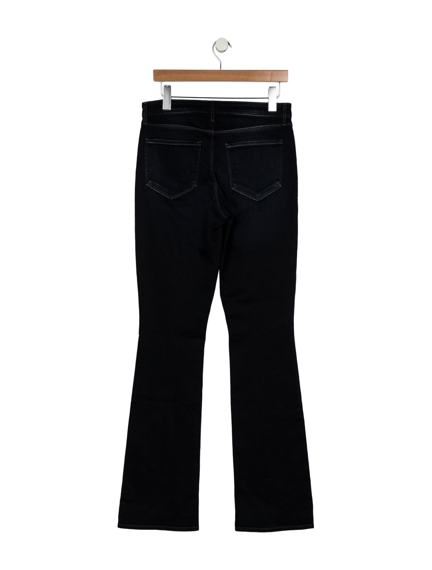 L'Agence Mid-Rise Wide Leg Jeans w/ Tags