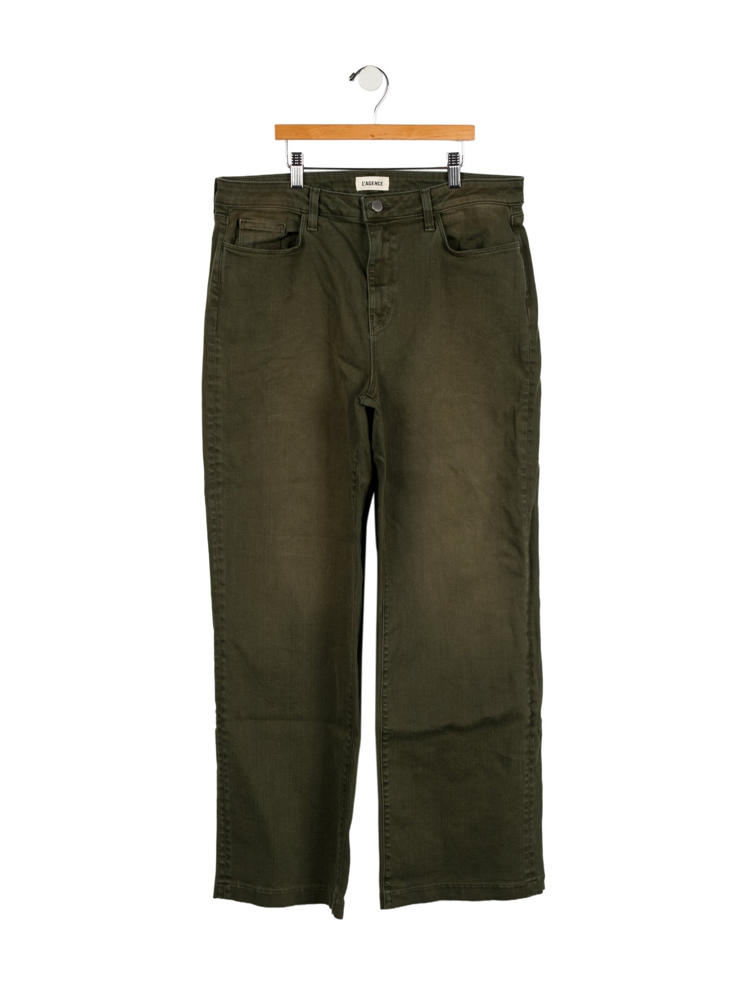 L'Agence High-Rise Wide Leg Jeans