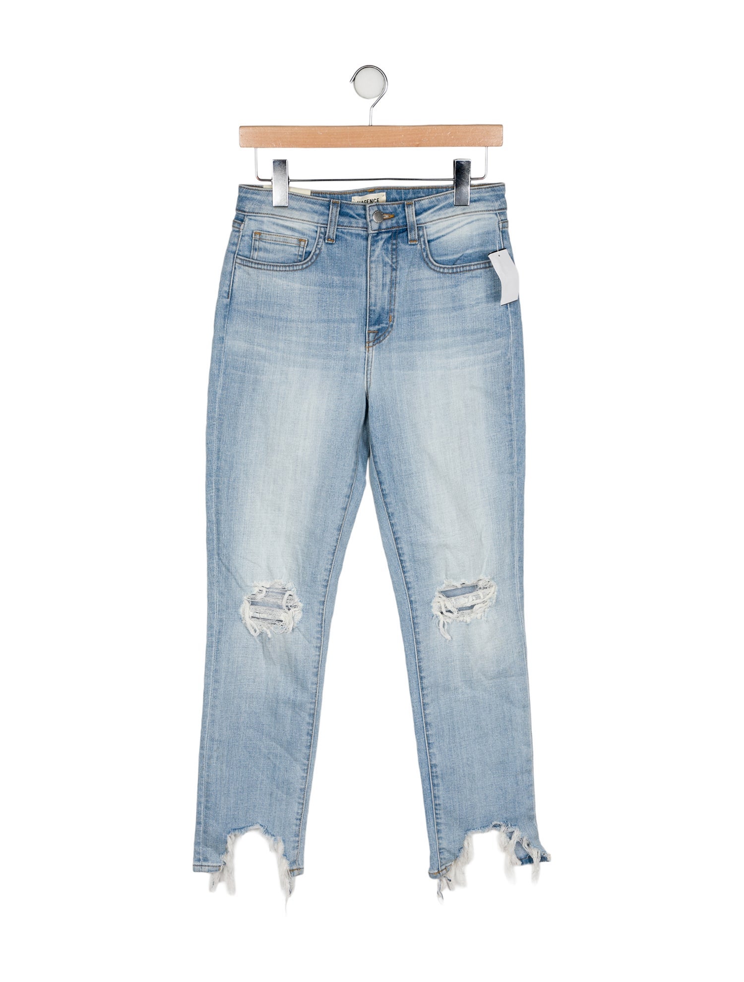 L'Agence High-Rise Straight Leg Jeans w/ Tags