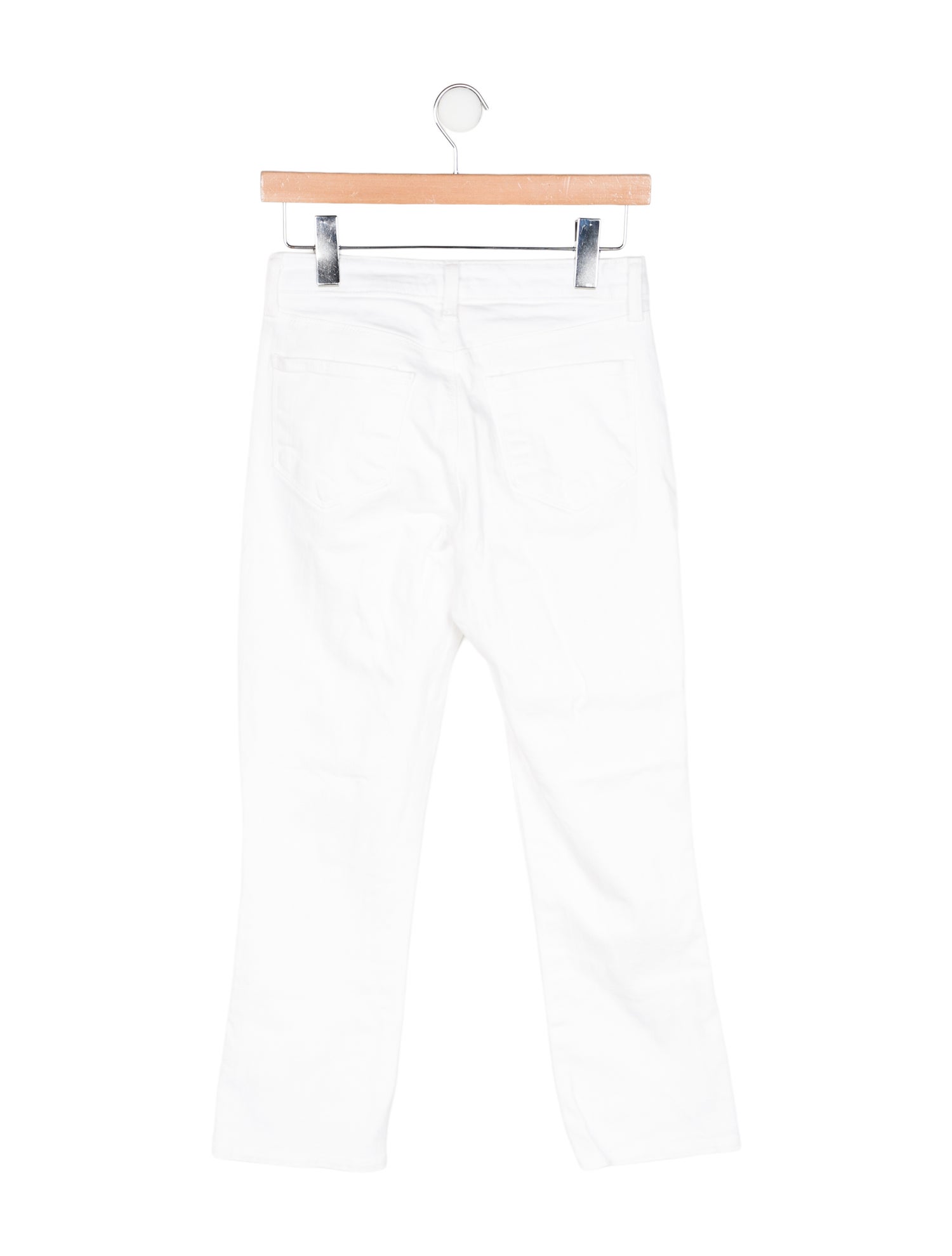 L'Agence Mid-Rise Straight Leg Jeans