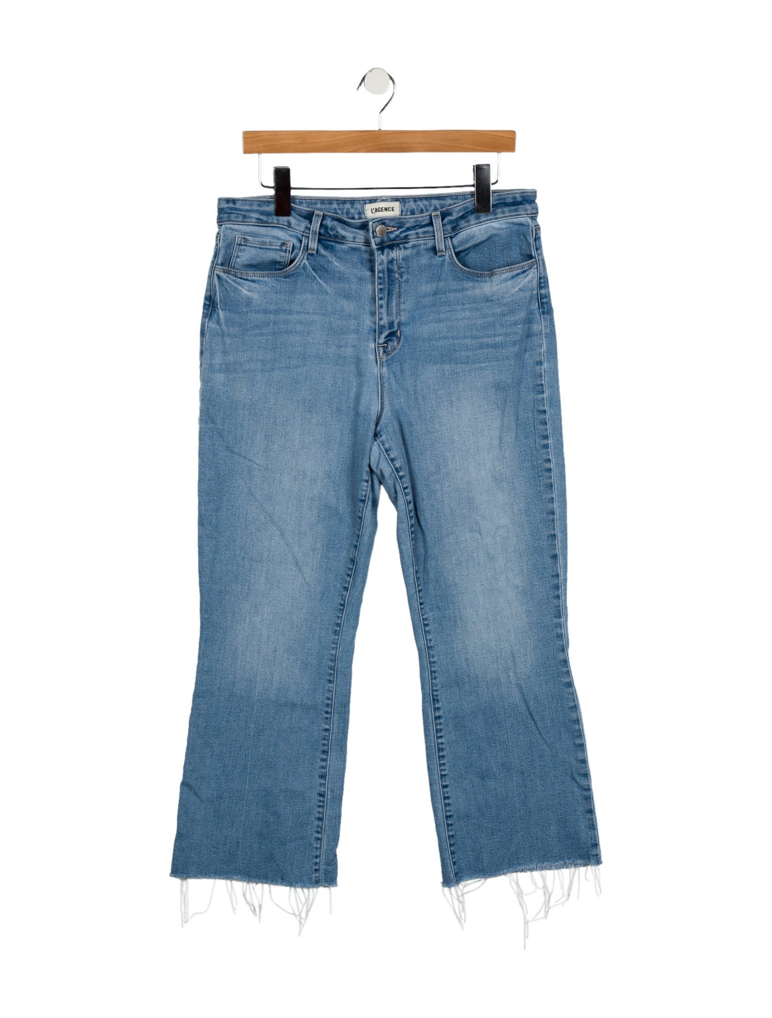 L'Agence High-Rise Wide Leg Jeans