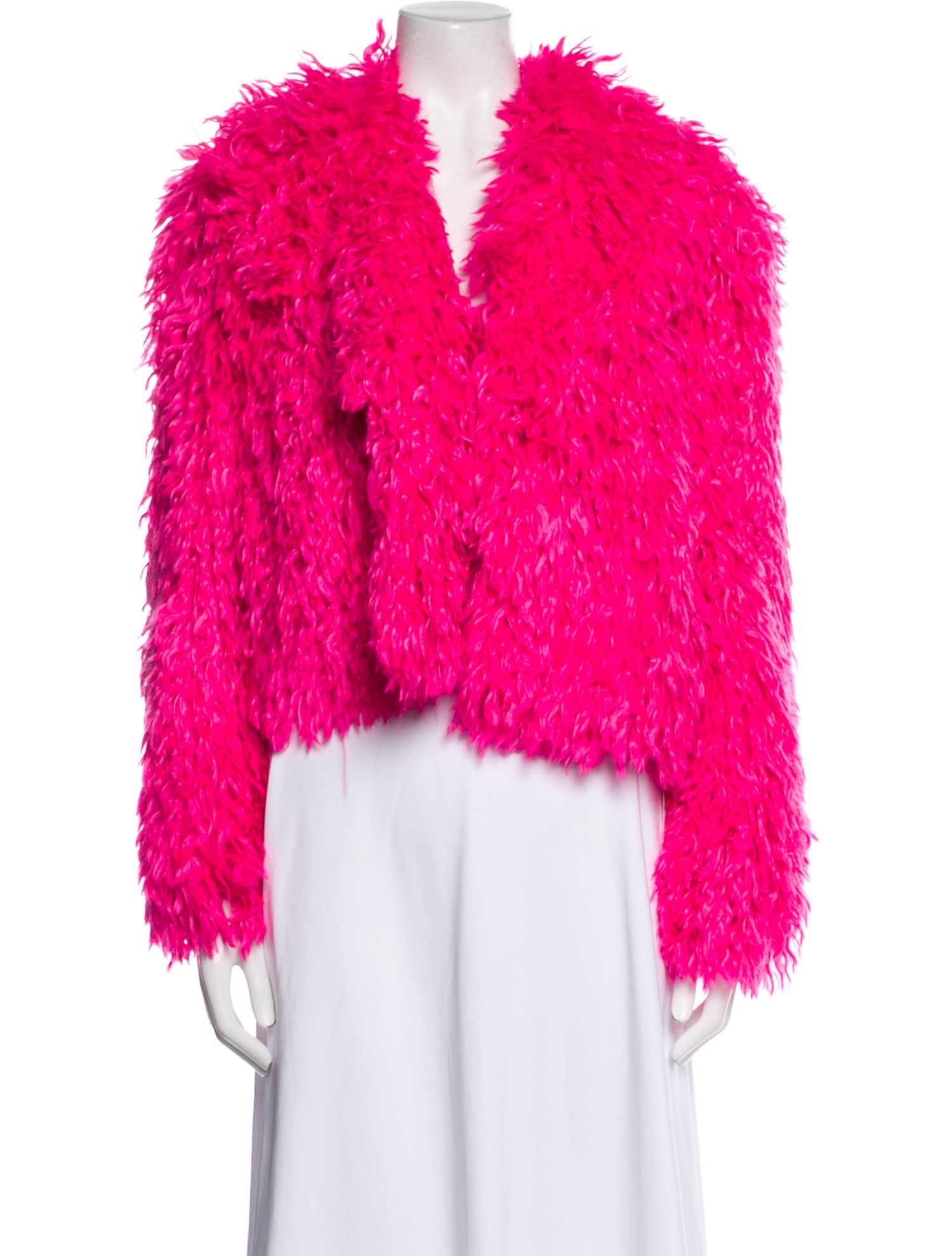 L'Agence Faux Fur Faux Fur Jacket
